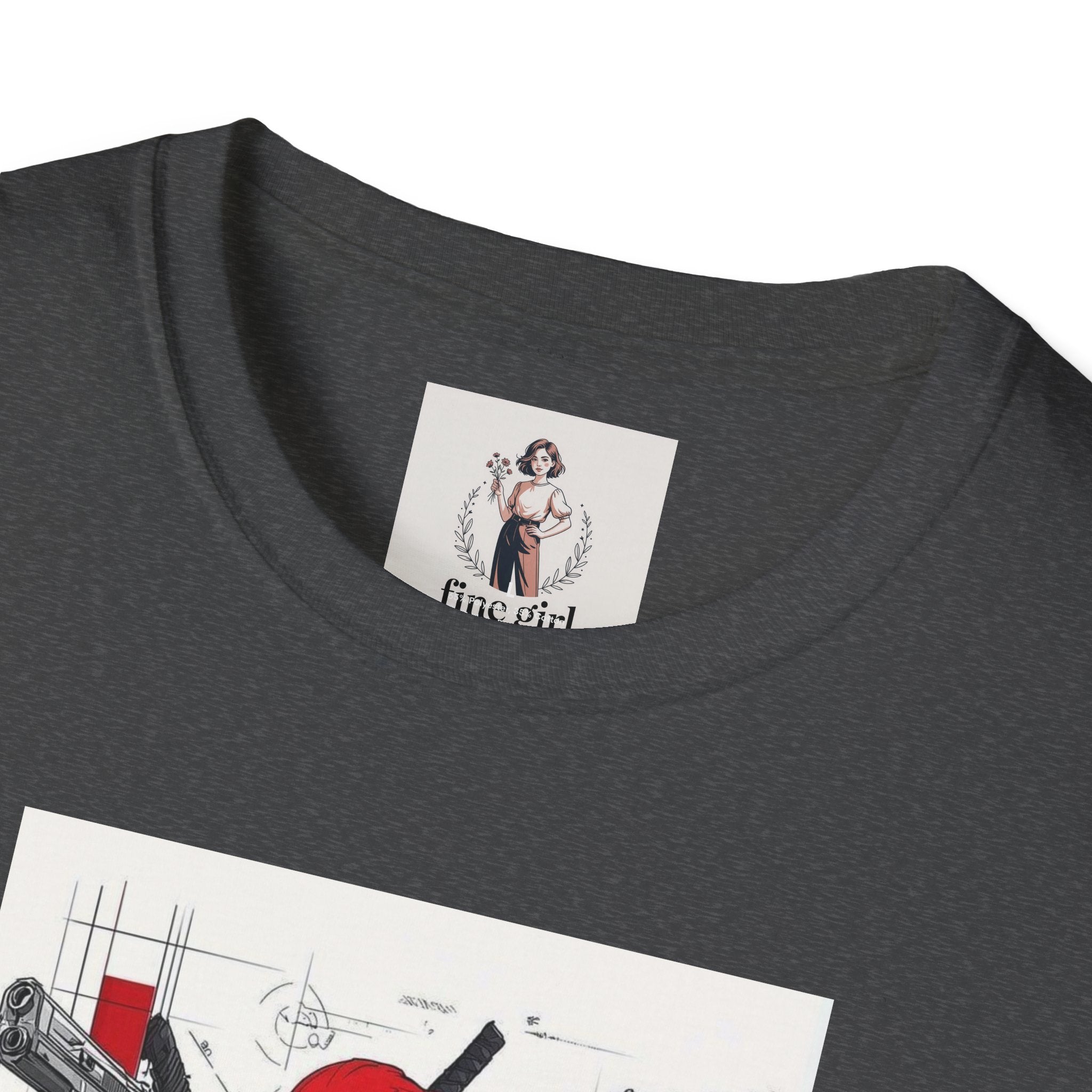 Deadpool Hero Unisex Softstyle T-Shirt