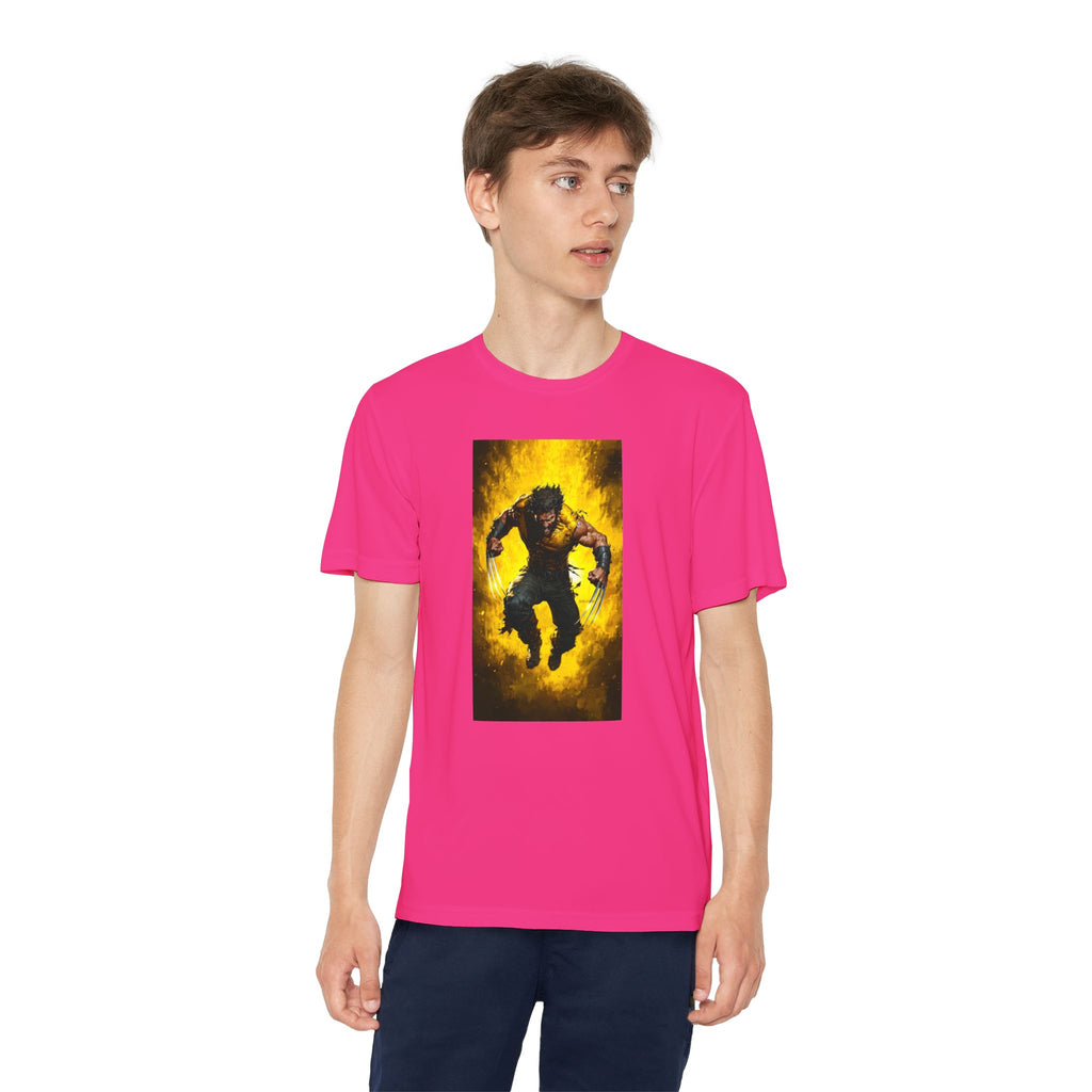 Wolverine Superhero Marvel Patriotic, Kids Graphic T-Shirt, Boys Hero Top, Girls Comic Book Clothing, Birthday