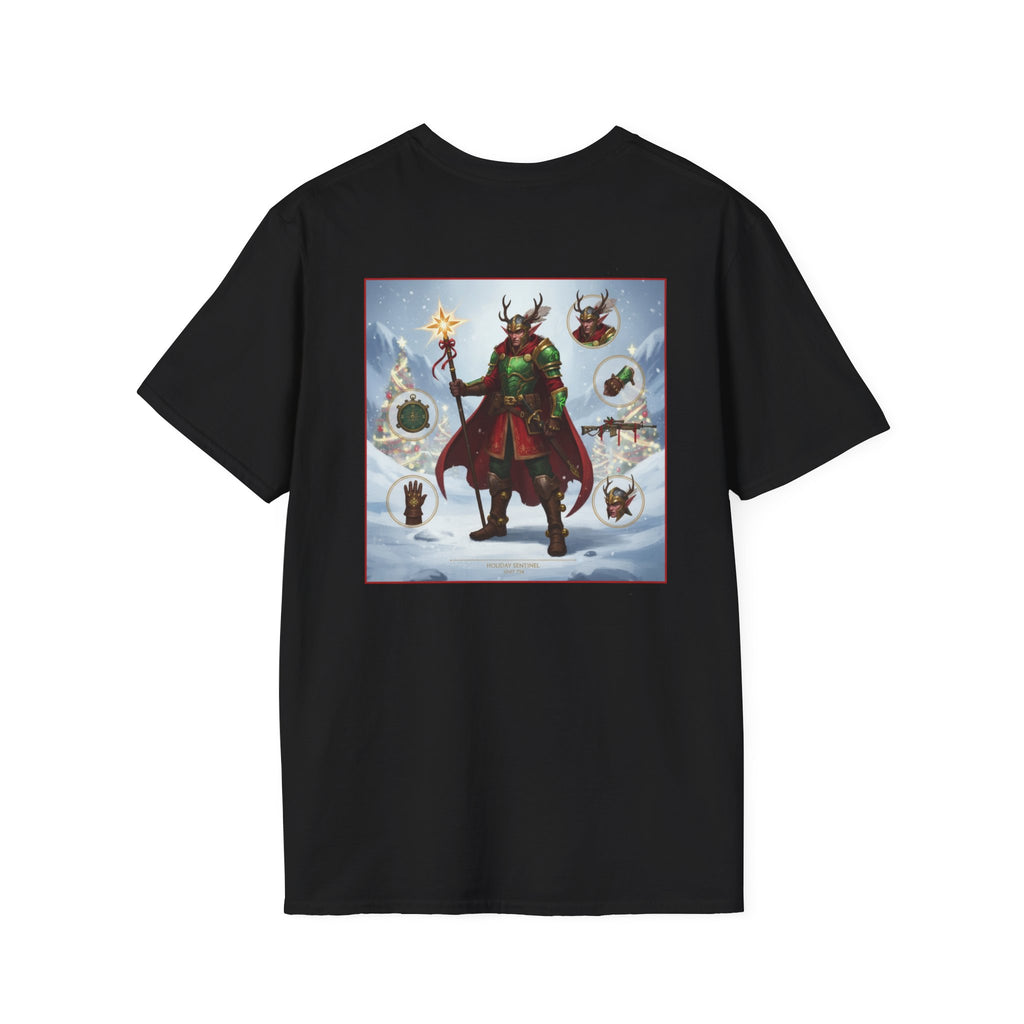 Yule Guard Patriotic Christmas Holiday ~ Unisex Softstyle T-Shirt