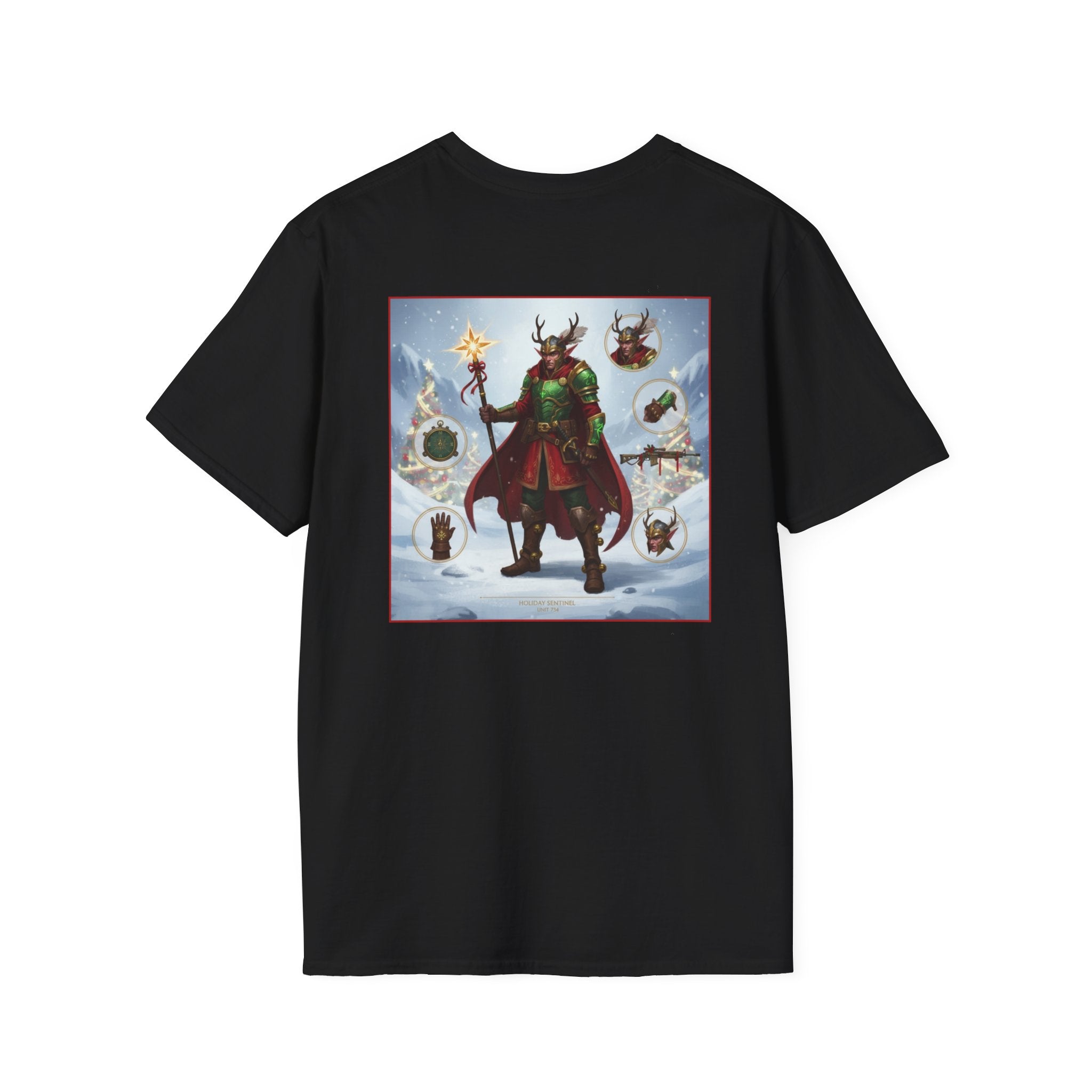 Yule Guard Patriotic Christmas Holiday ~ Unisex Softstyle T-Shirt