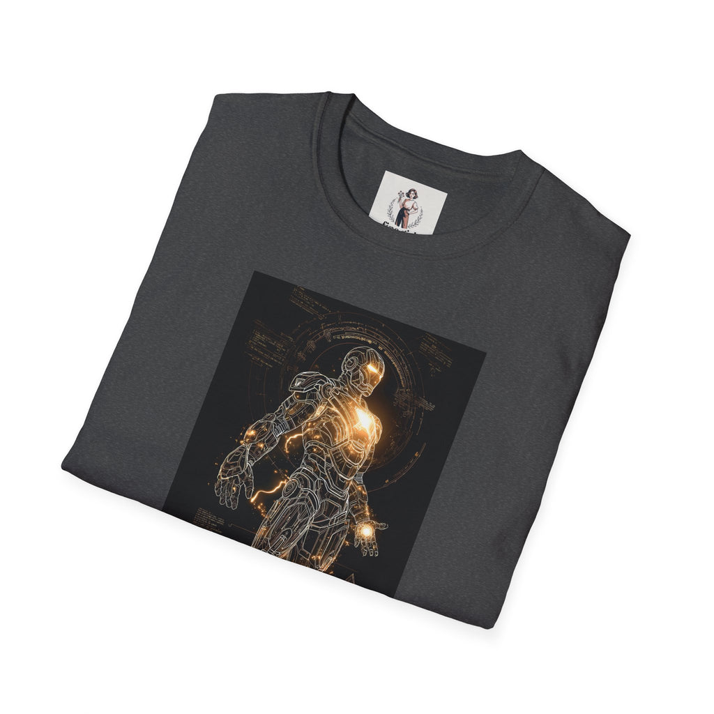 Ironman Superhero Marvel Unisex Softstyle T-Shirt, Comic Book Tee, Geeky Clothing, Cosplay Costume Top