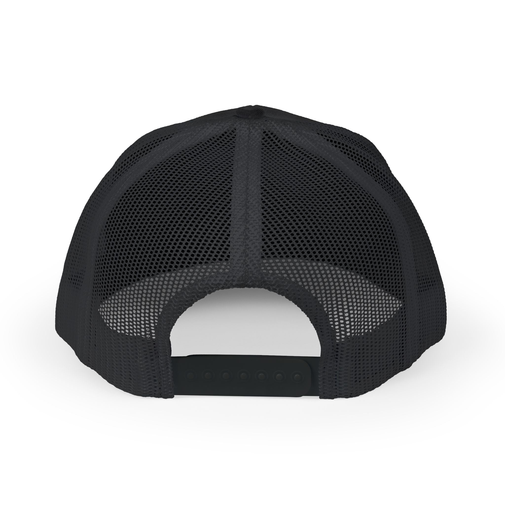 Back The Blue Snapback Trucker Cap with Thin Red Line Design, Ideal for First Responders, Supportive Gifts, Memorials, Everyday Wear