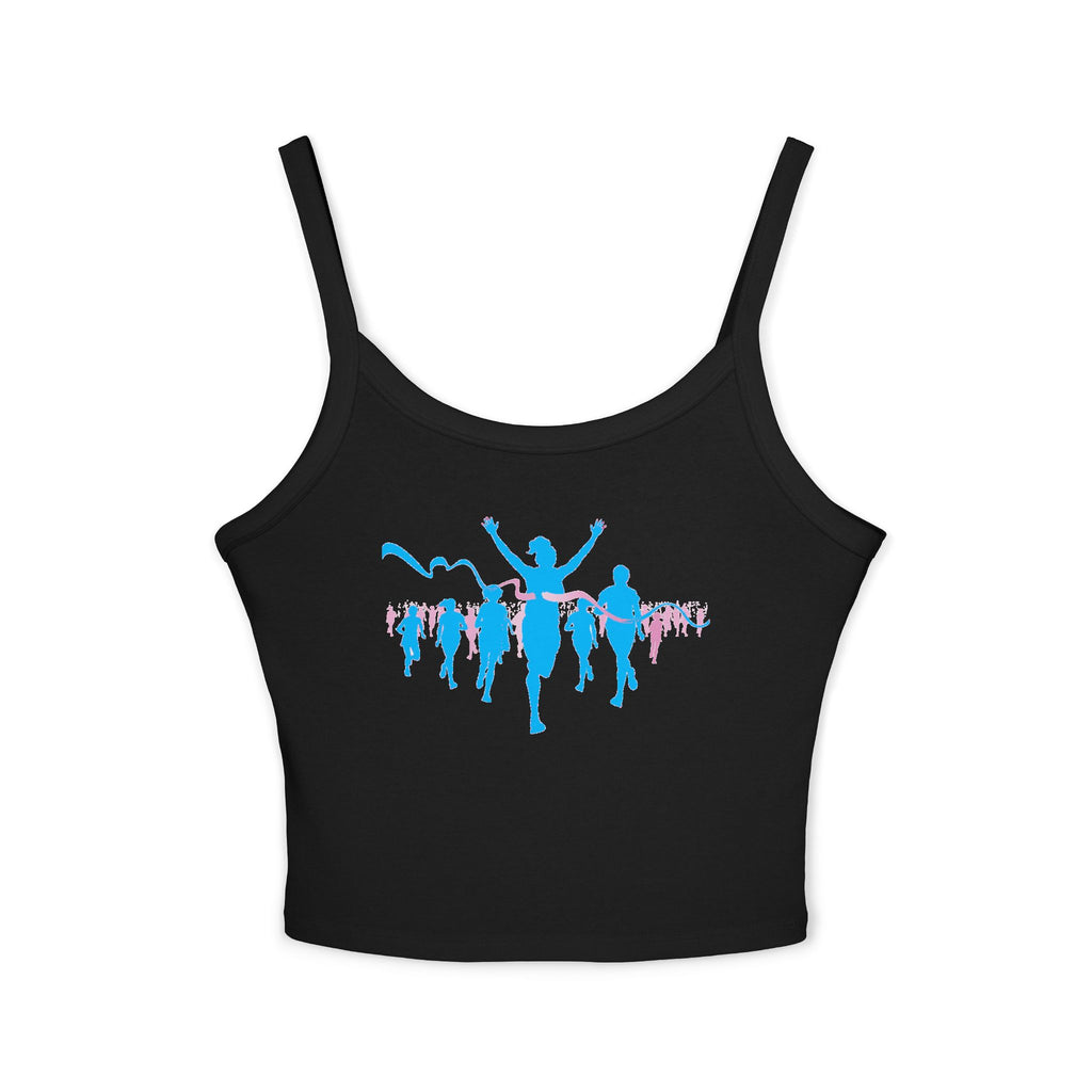 Running Woman Tank Top, Athletic Workout Top, Fitness Sleeveless Shirt, Jogging Muscle Tee, Exercise Gym Cami