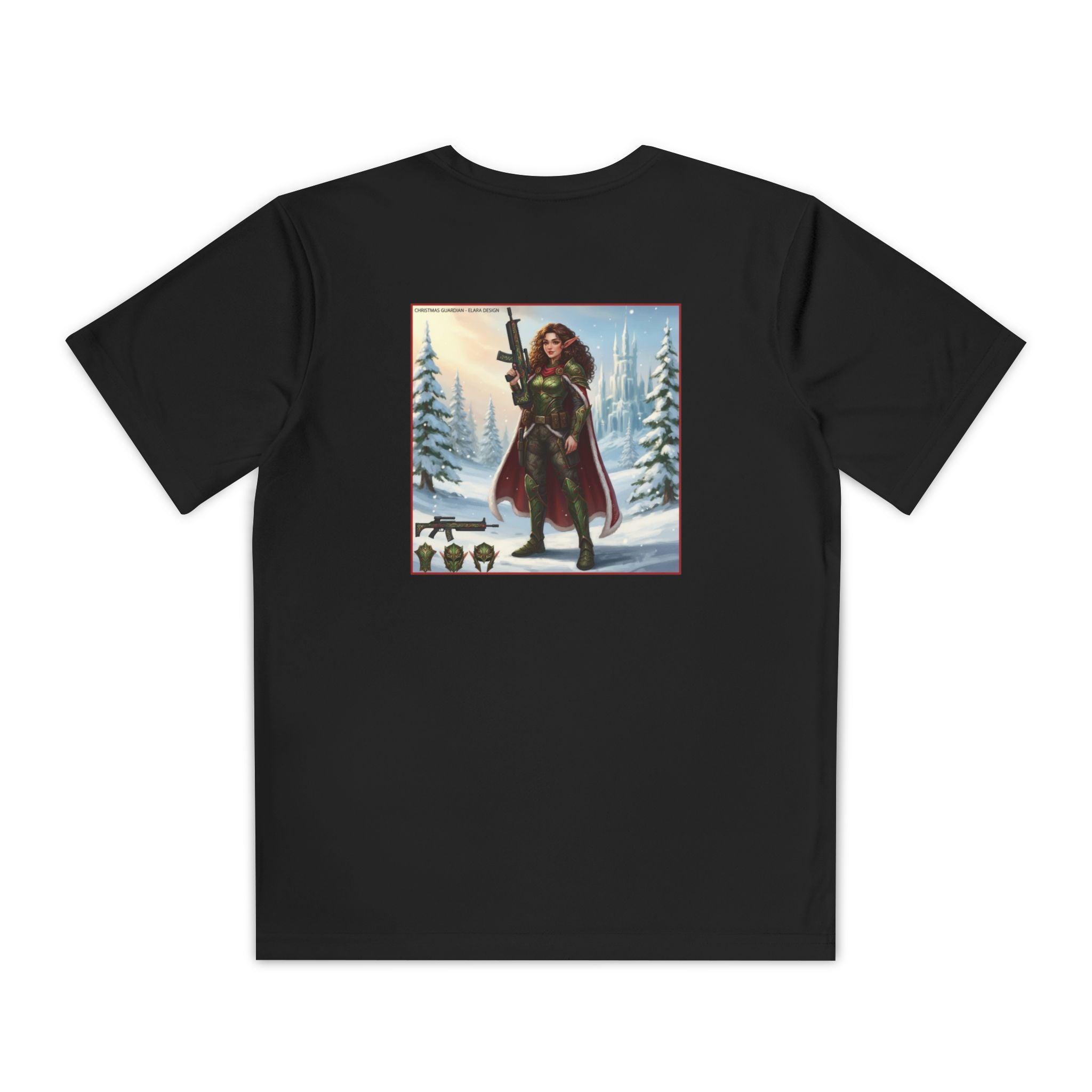 Yule Guard Patriotic Christmas Holiday ~ Youth T-Shirt, Unisex Softstyle T-Shirt