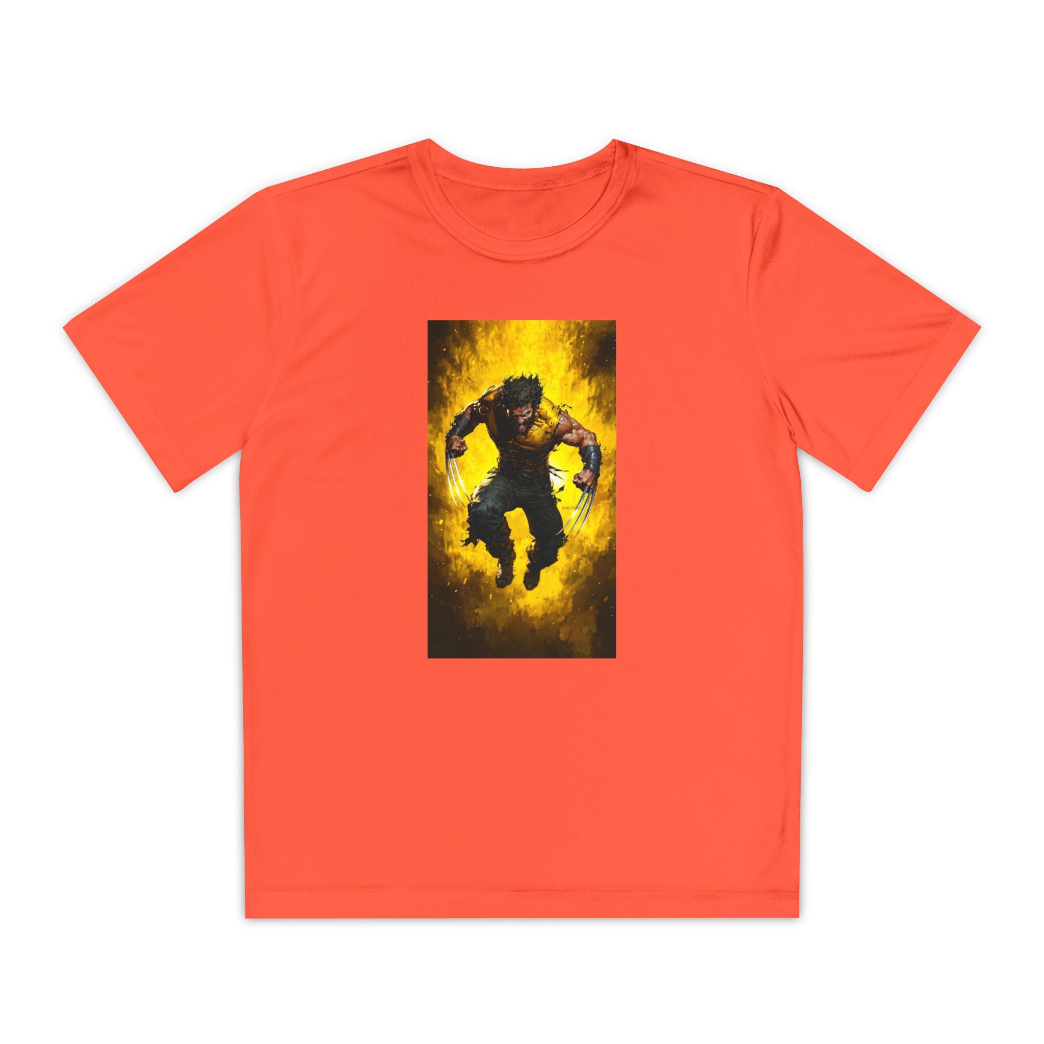 Wolverine Superhero Marvel Patriotic, Kids Graphic T-Shirt, Boys Hero Top, Girls Comic Book Clothing, Birthday