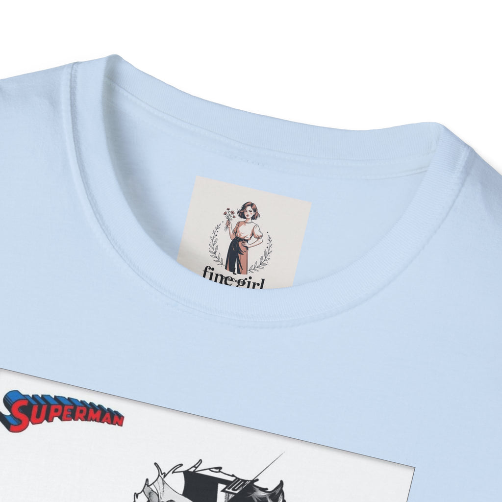 Superman Hero Unisex Softstyle T-Shirt