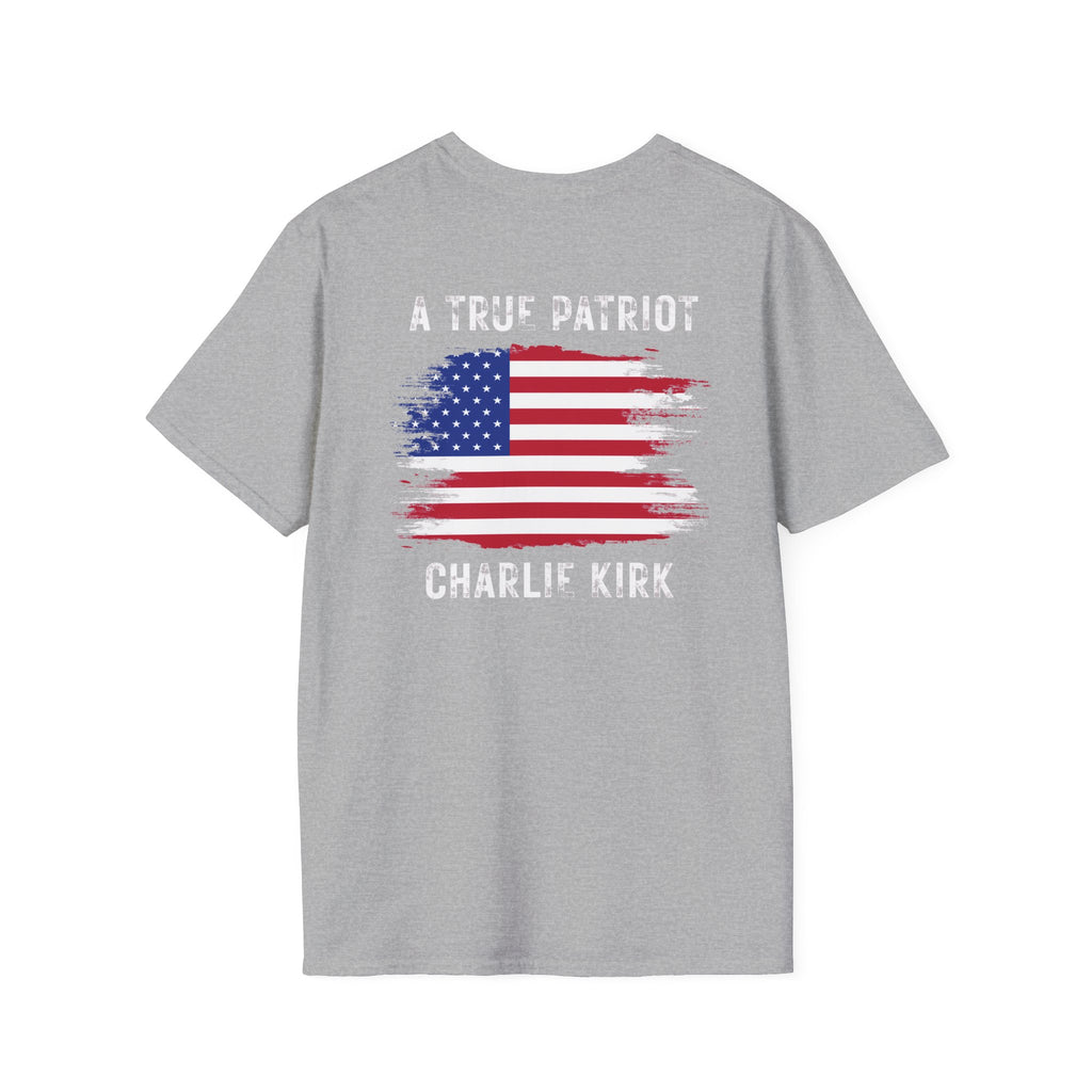 Charlie Kirtk Patriotic Tshirt, American Flag Tee, 4th of July Shirt, USA Independence Day Top, Patriotic Graphic Tee, Unisex Patriotic