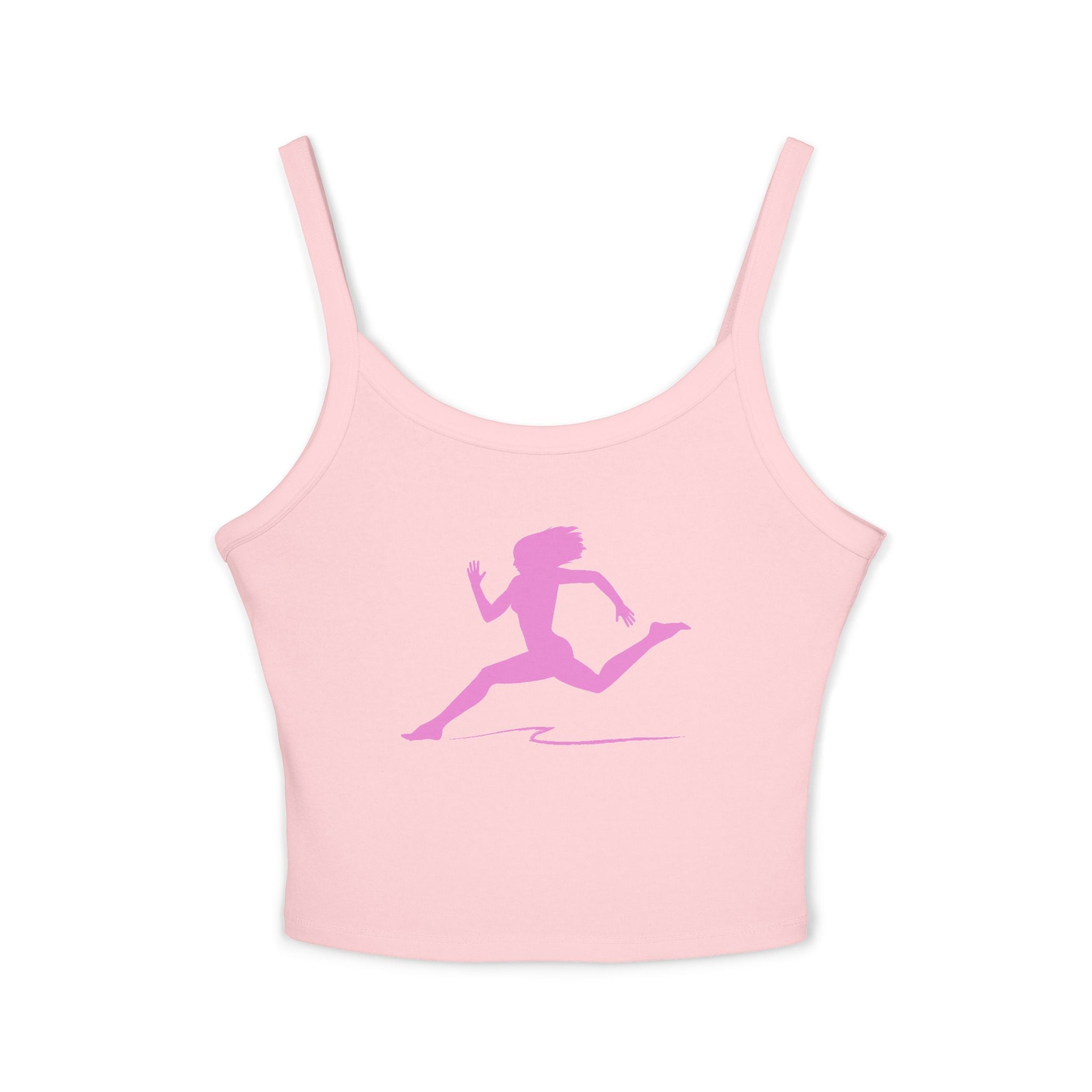 Running Woman Tank Top, Athletic Workout Top, Fitness Sleeveless Shirt, Jogging Muscle Tee, Exercise Gym Cami