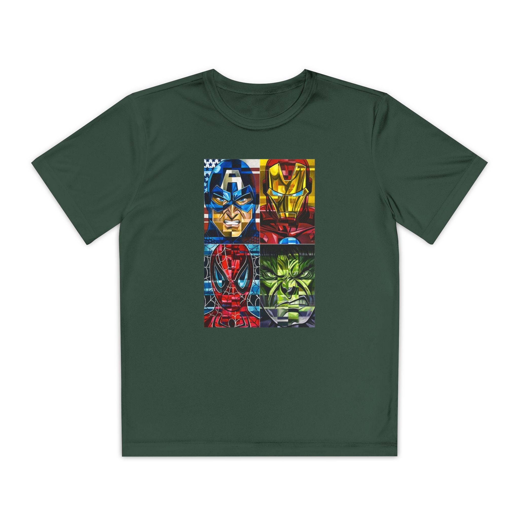 Advengers Youth T-Shirt Sports Graphic Tee, Cool Athletic Shirt for Kids, Perfect for Sports Events, Team Spirit