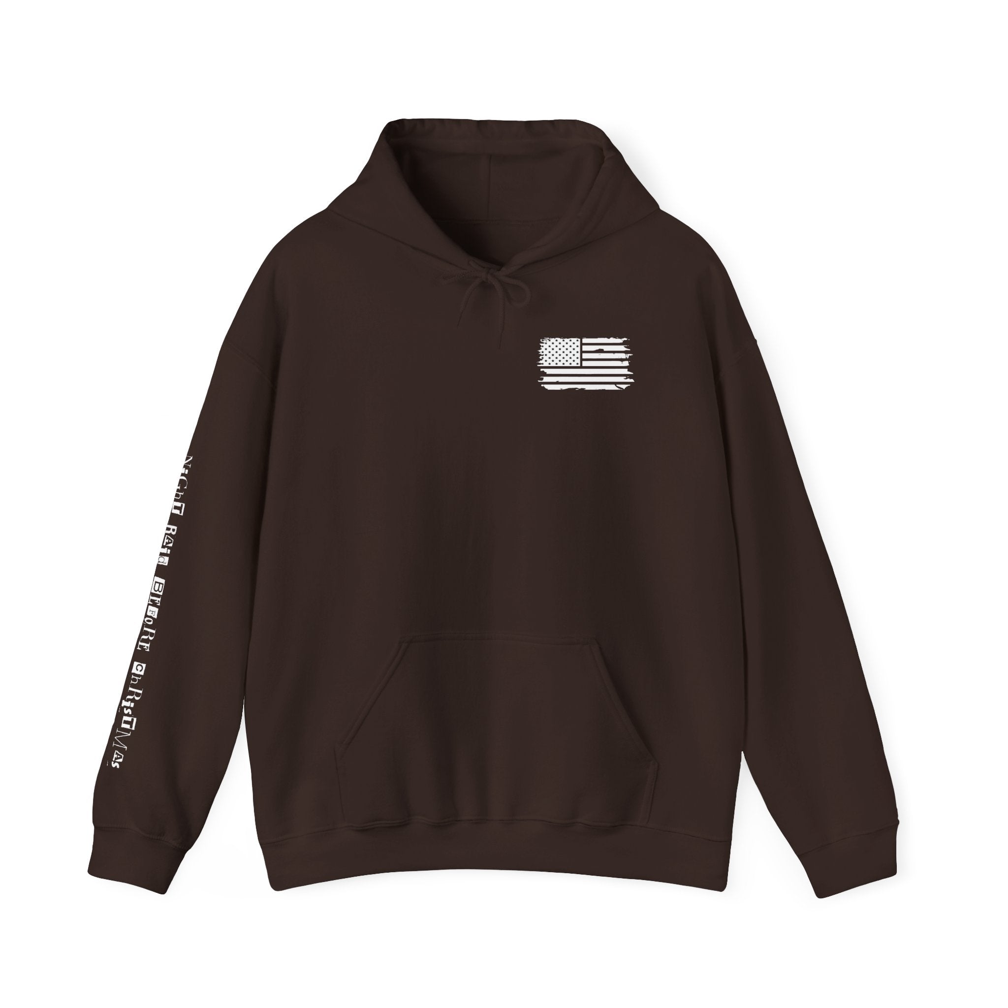Night Raid Before Christmas Patriotic Hoodie Rebel Spirit Unisex Hoodie