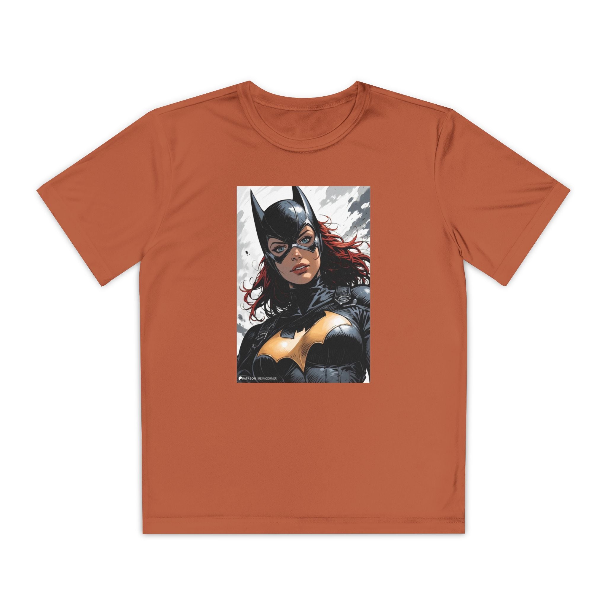 Superhero Youth T-Shirt Sports Graphic Tee, Cool Athletic Shirt for Kids