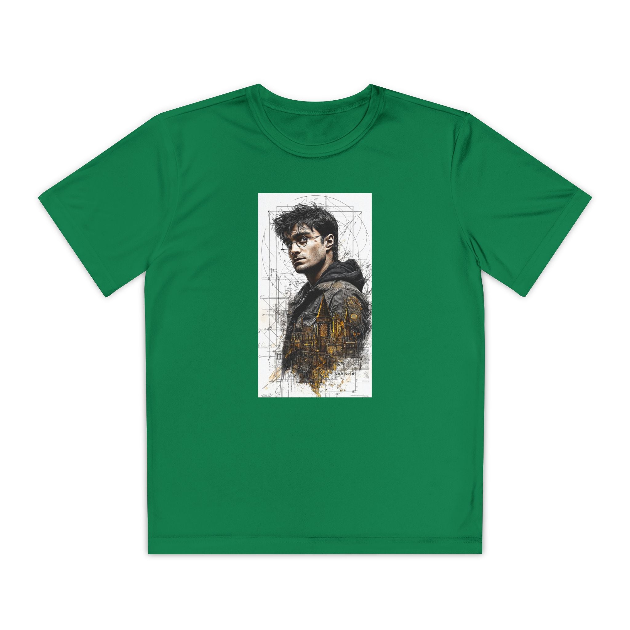Youth Competitor Tee - Harry Potter, Wizard School Shirt, Magical Kids Top, Hogwarts Fan Gift, Sorcerer's Stone T-Shirt