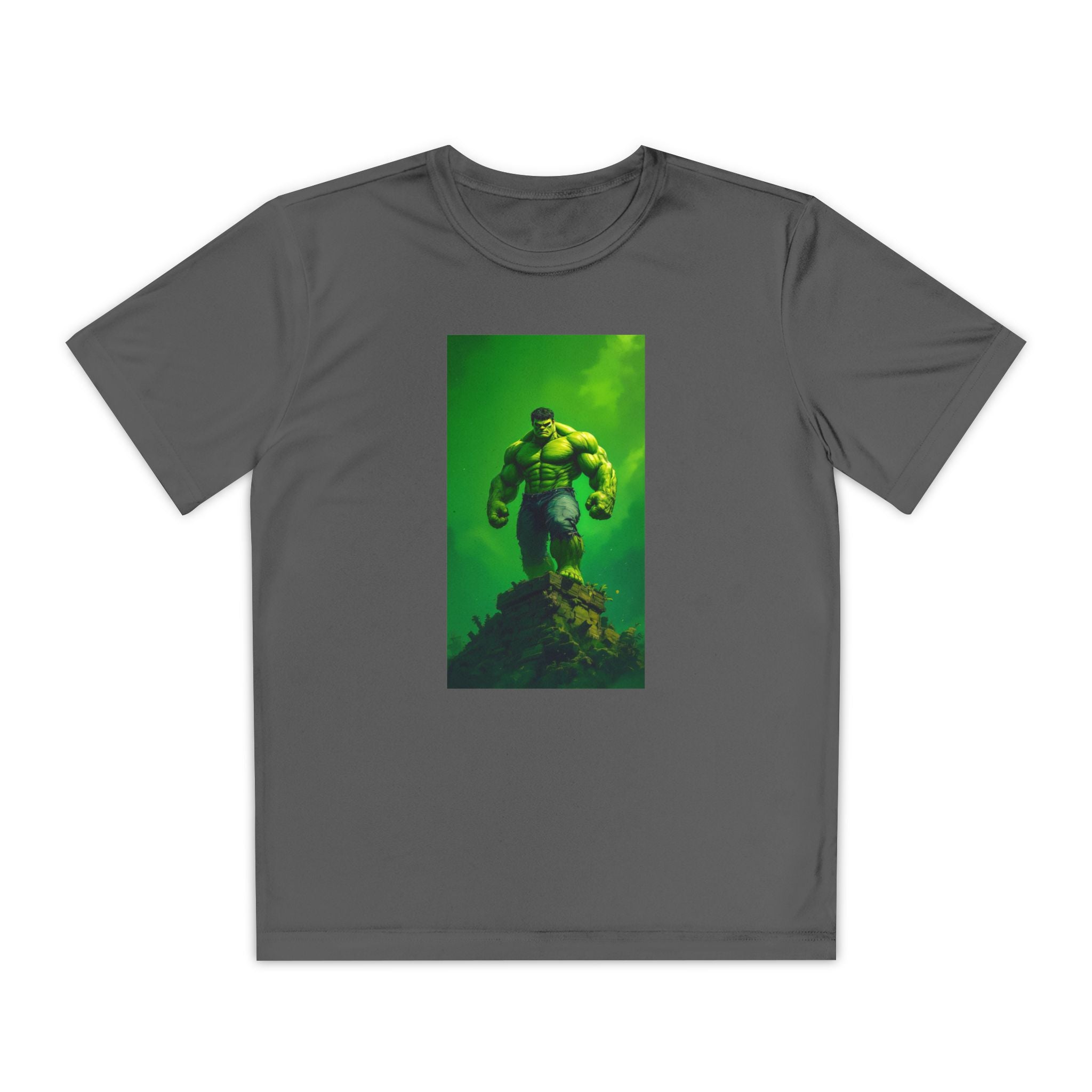 The Incredible Hulk Superhero Marvel Patriotic, Kids Graphic T-Shirt, Boys Hero Top, Girls Comic Book Clothing, Birthday