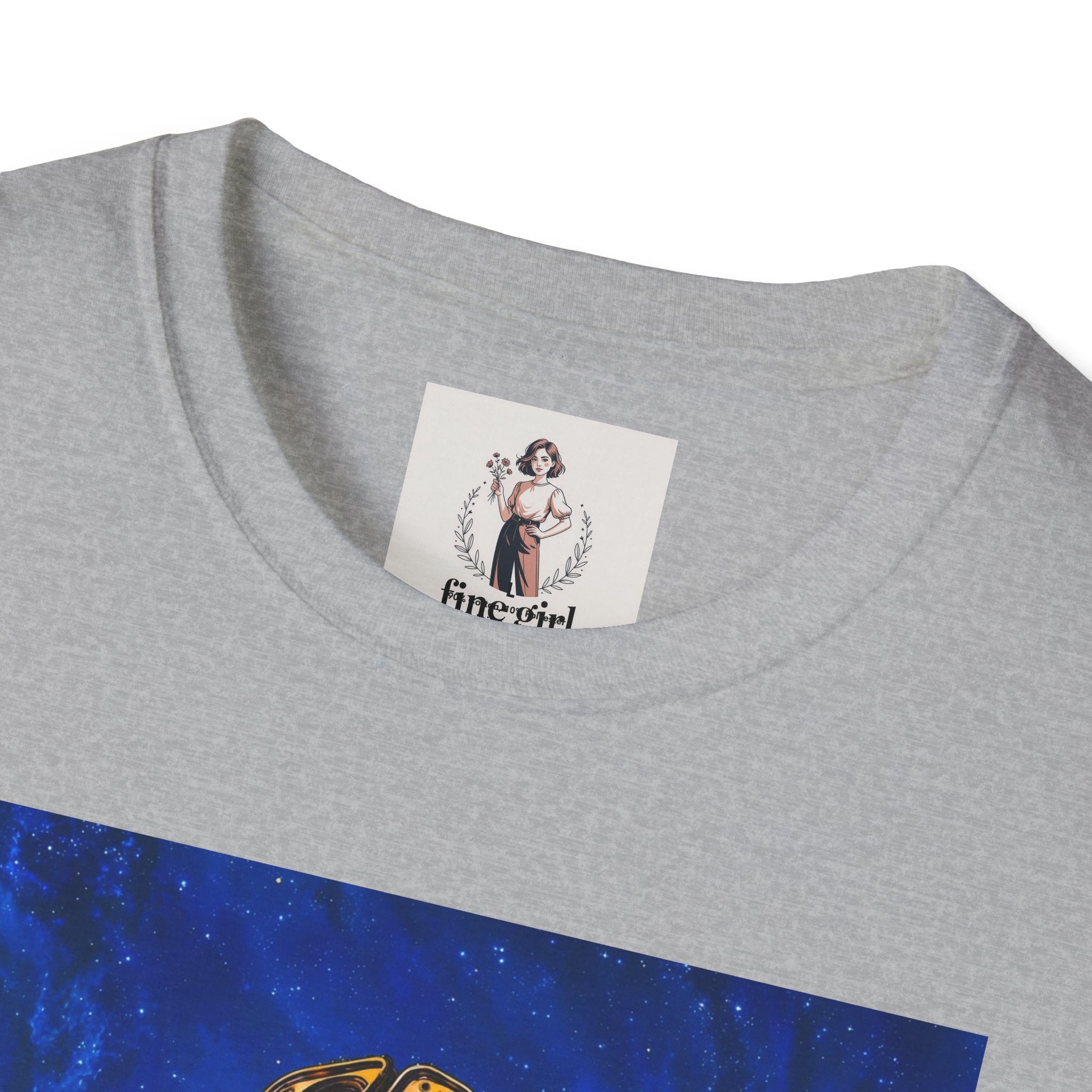 Wall-E Pixar Animation Unisex T-Shirt, Walt Disney Tee, Movie Lover Gift, Graphic Novelty Shirt, Cartoon Character Apparel