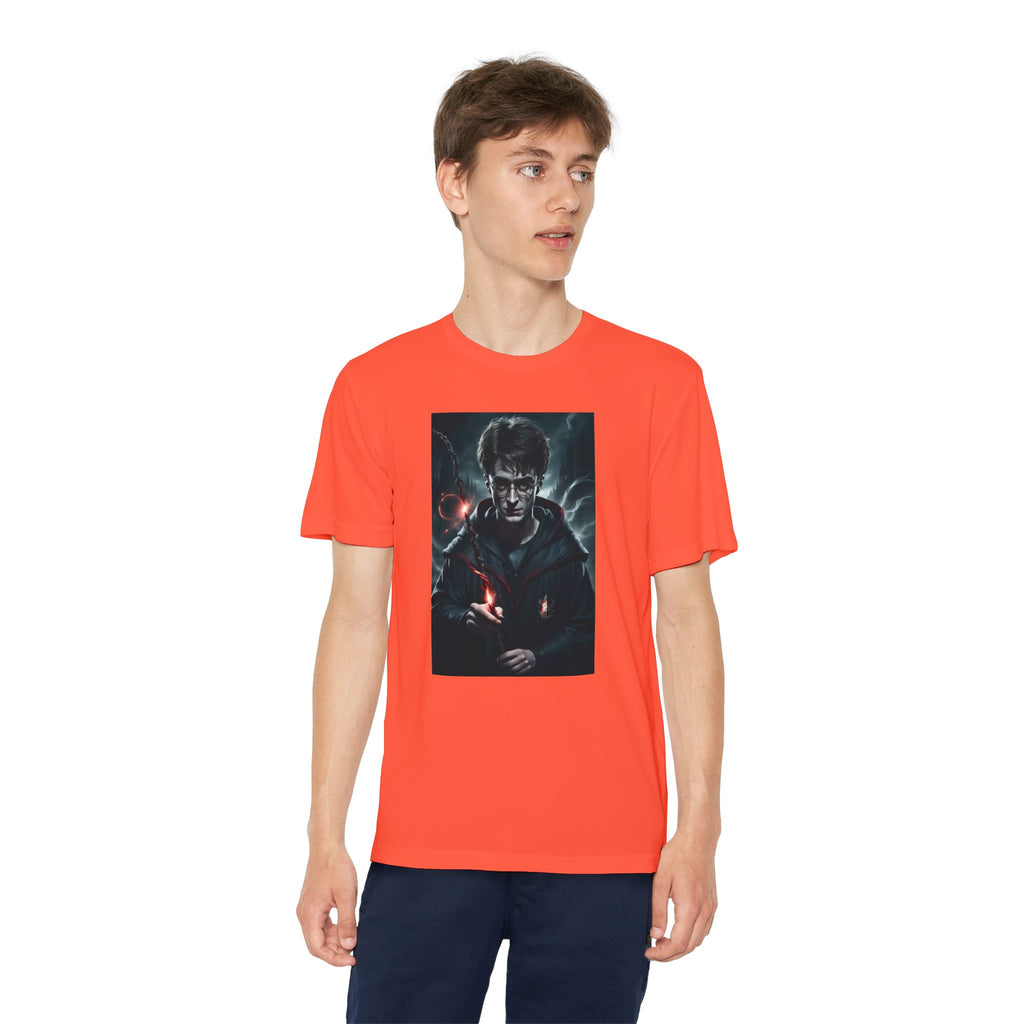 Youth Competitor Tee - Harry Potter, Wizard School Shirt, Magical Kids Top, Hogwarts Fan Gift, Sorcerer's Stone T-Shirt
