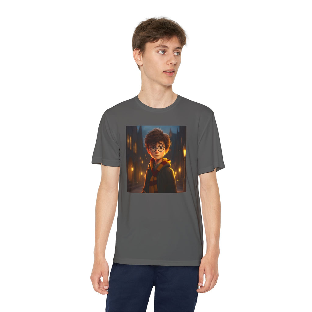 Youth Competitor Tee - Harry Potter, Wizard School Shirt, Magical Kids Top, Hogwarts Fan Gift, Sorcerer's Stone T-Shirt