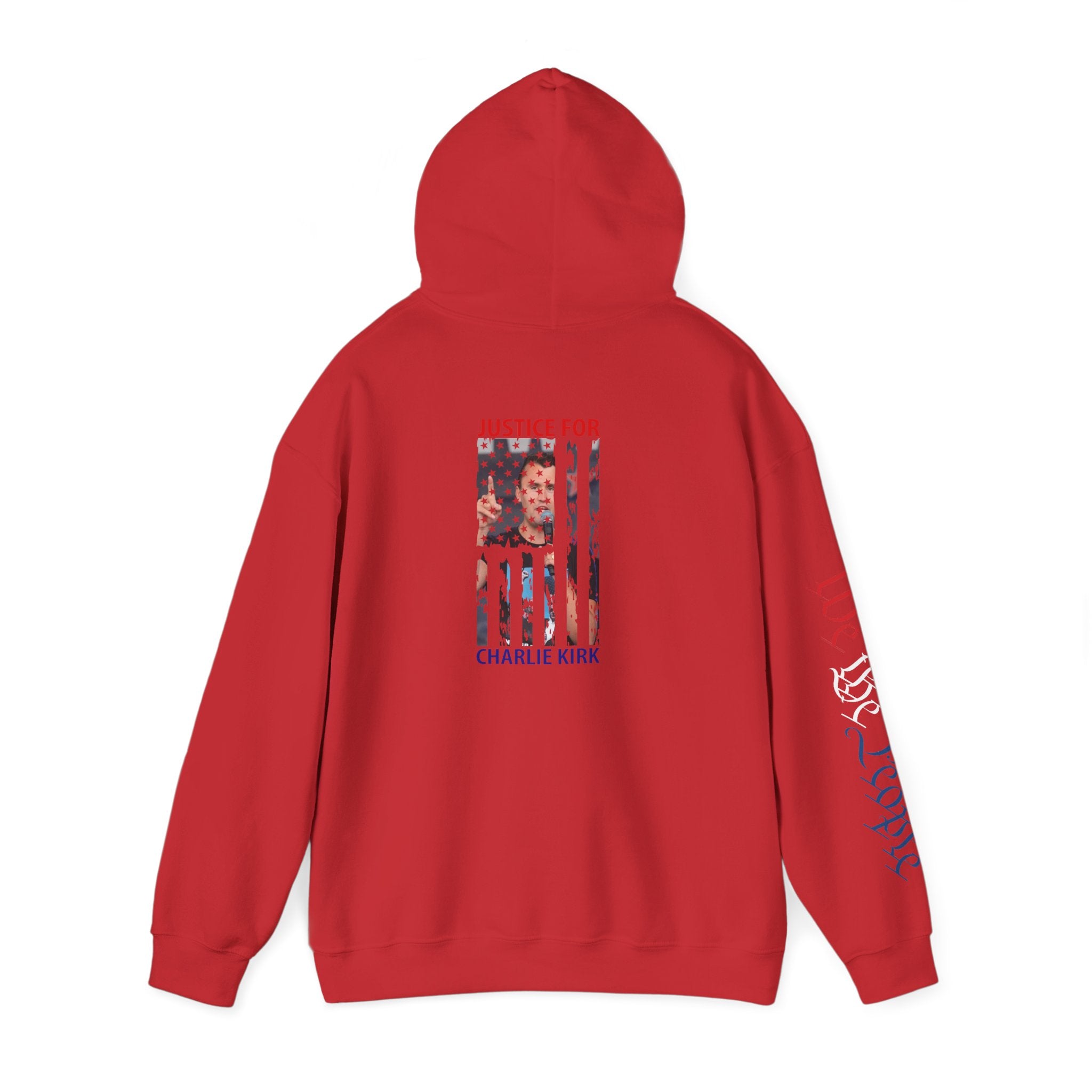 Charlie kirk Patriotic Hoodie Rebel Spirit Unisex Hoodie
