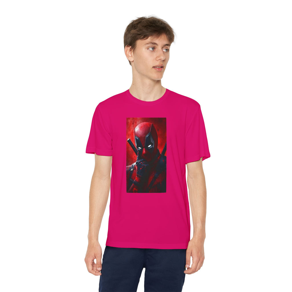 Deadpool Superhero Marvel Patriotic, Kids Graphic T-Shirt, Boys Hero Top, Girls Comic Book Clothing, Birthday