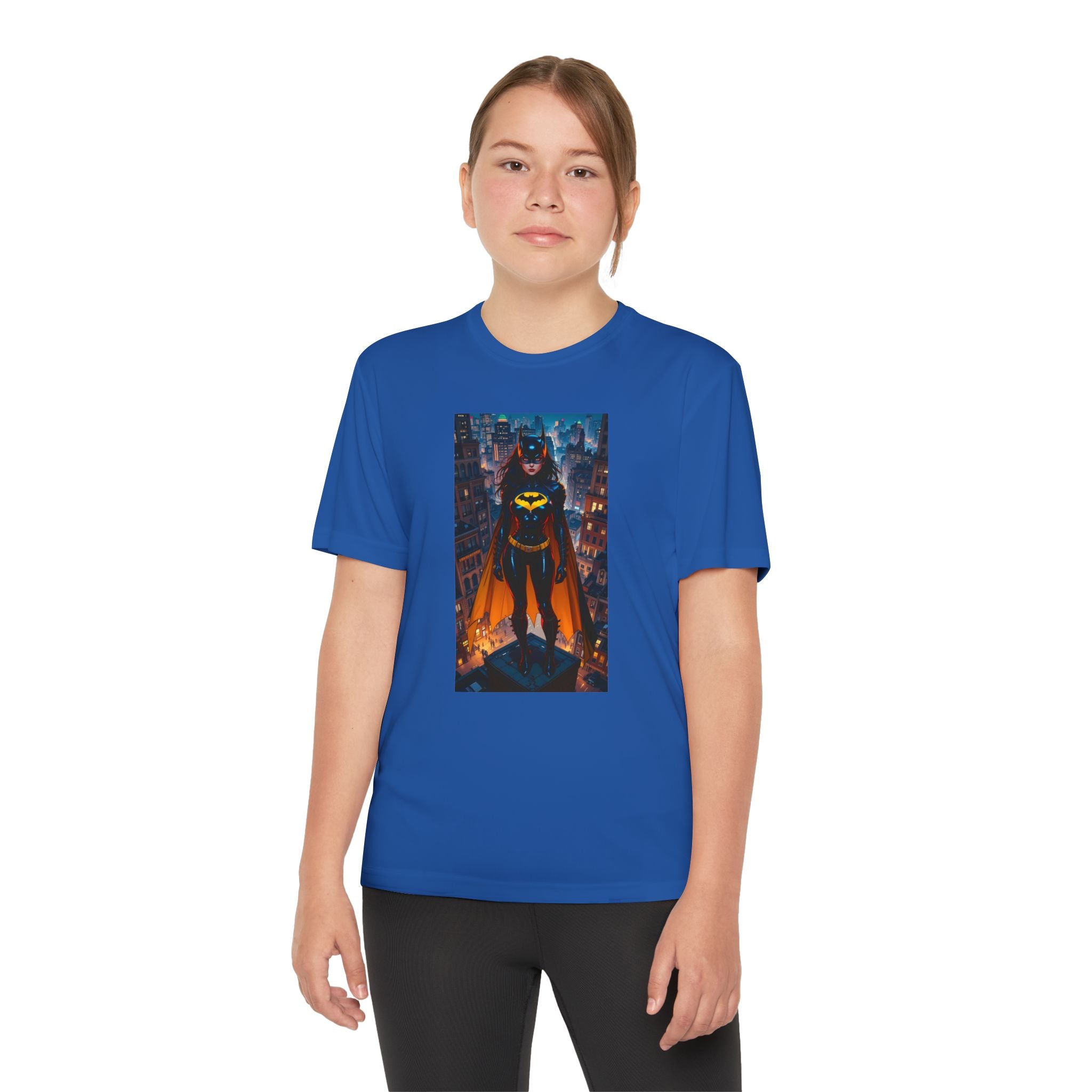 Copy of Superhero Youth T-Shirt Sports Graphic Tee, Cool Athletic Shirt for Kids