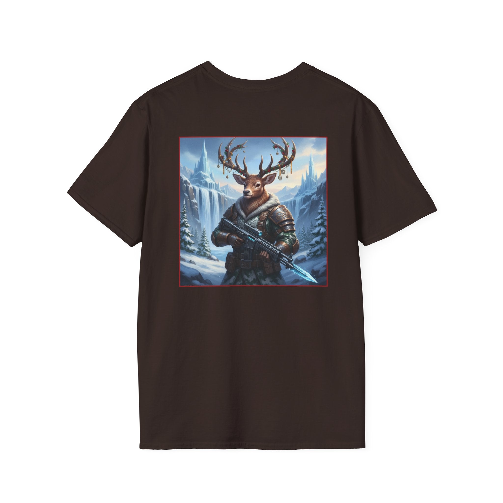 Yule Guard Patriotic Christmas Holiday ~ Unisex Softstyle T-Shirt