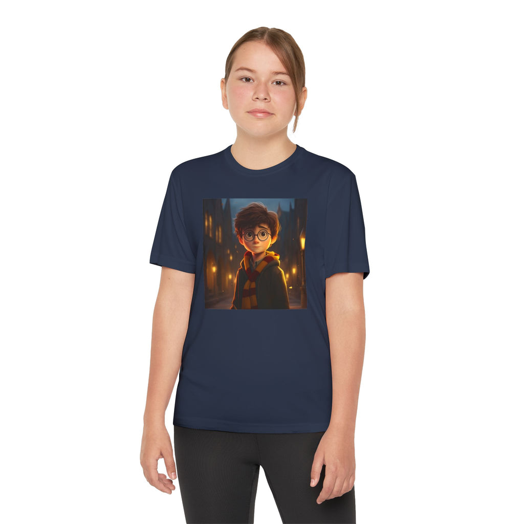 Youth Competitor Tee - Harry Potter, Wizard School Shirt, Magical Kids Top, Hogwarts Fan Gift, Sorcerer's Stone T-Shirt