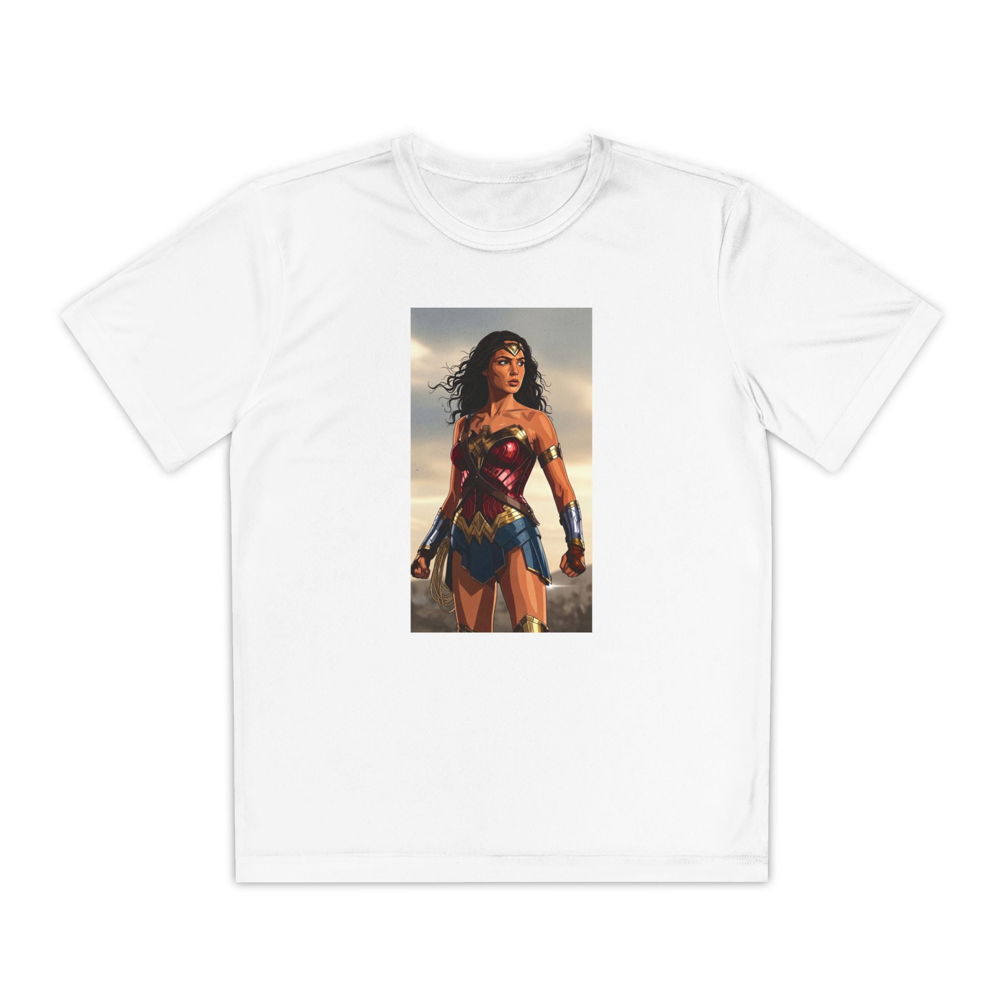 Wonder Woman Superhero Marvel t-shirt, Kids Graphic Tee, Boys Superhero Shirt, Children's Movie Character Top