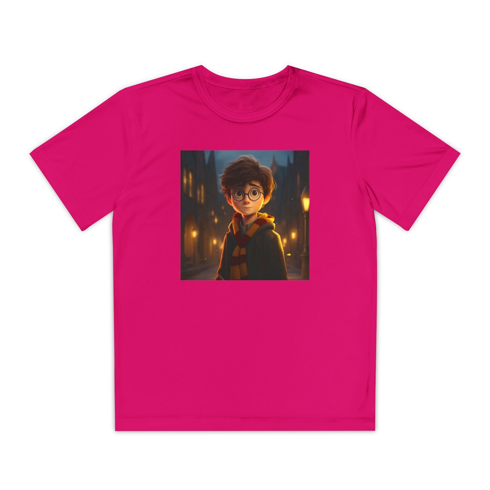 Youth Competitor Tee - Harry Potter, Wizard School Shirt, Magical Kids Top, Hogwarts Fan Gift, Sorcerer's Stone T-Shirt