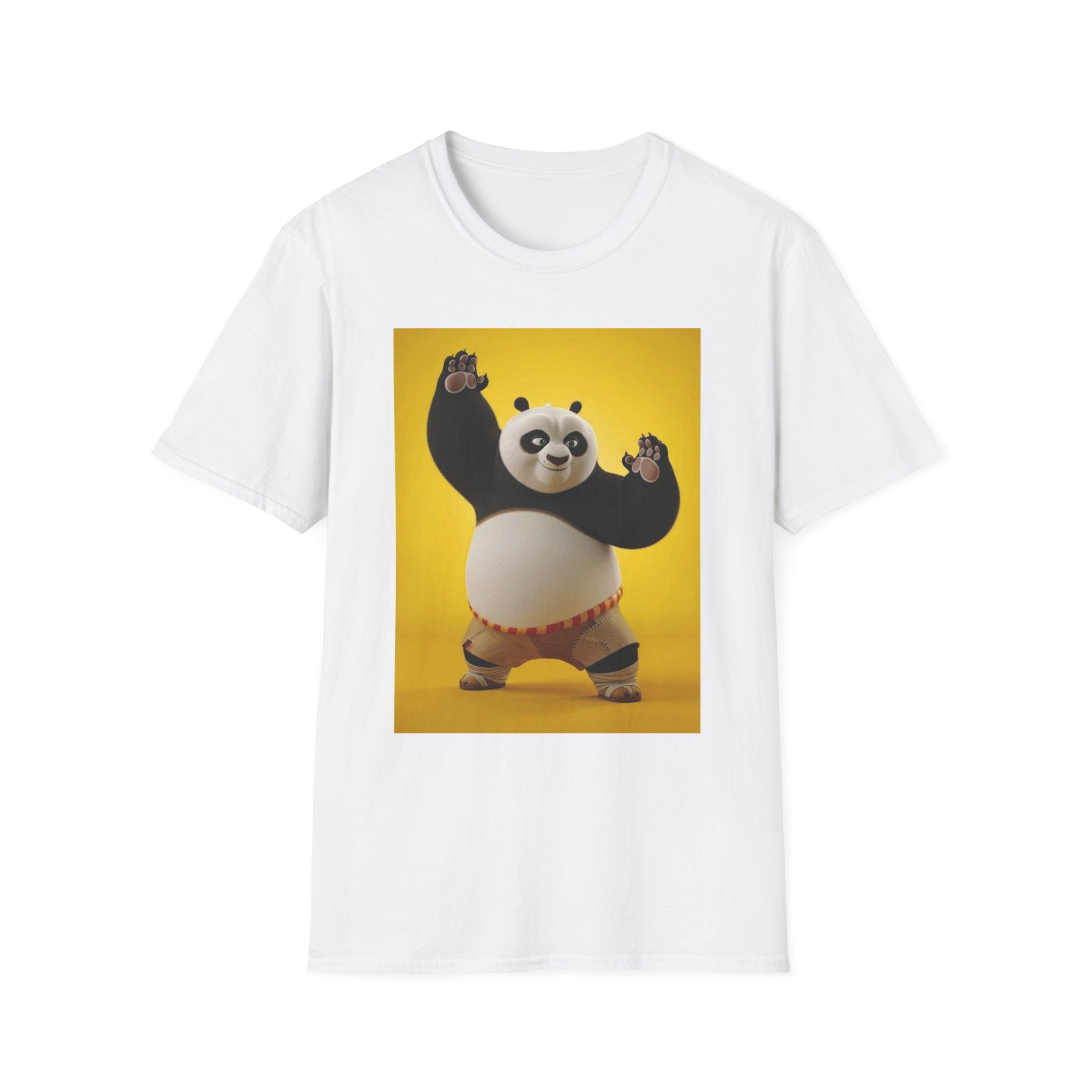 Kung Fu Panda Unisex Softstyle T-Shirt, DreamWorks Animation Youth Competitor Tee, Graphic Tee, Movie Fan Gift, Cult Classic Shirt, Comfy