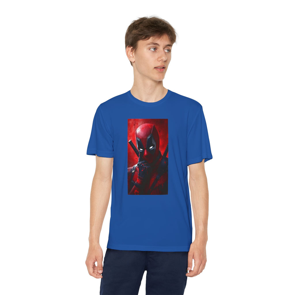 Deadpool Superhero Marvel Patriotic, Kids Graphic T-Shirt, Boys Hero Top, Girls Comic Book Clothing, Birthday