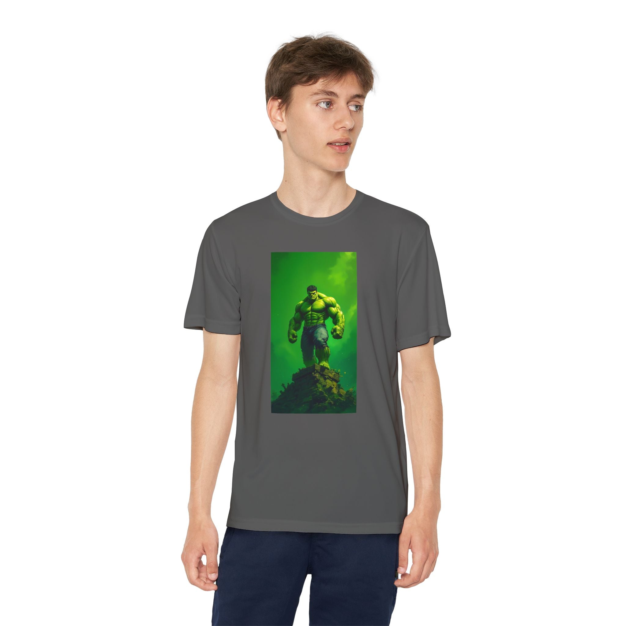 The Incredible Hulk Superhero Marvel Patriotic, Kids Graphic T-Shirt, Boys Hero Top, Girls Comic Book Clothing, Birthday