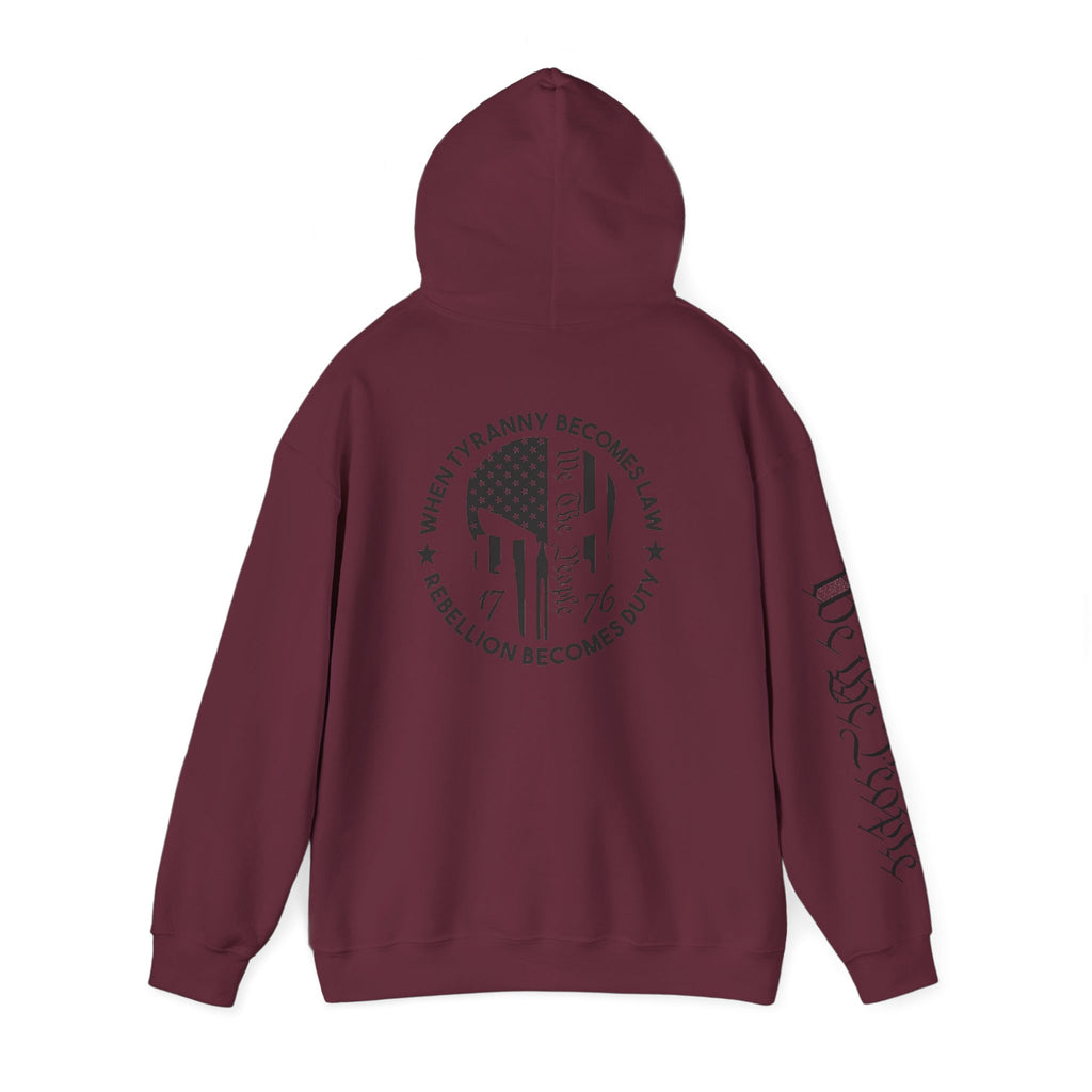 We The People Patriotic Hoodie Rebel Spirit Unisex Hoodie