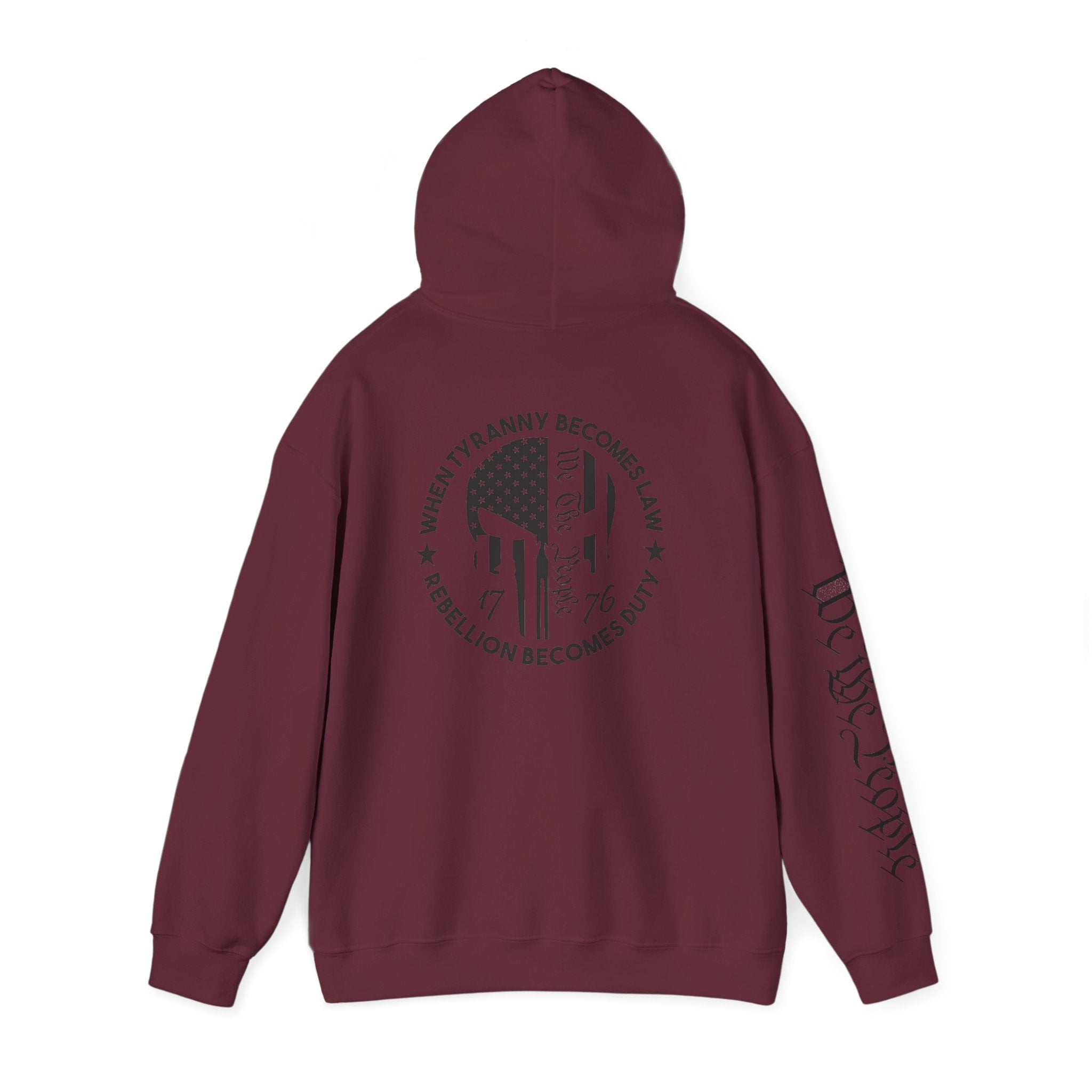 We The People Patriotic Hoodie Rebel Spirit Unisex Hoodie