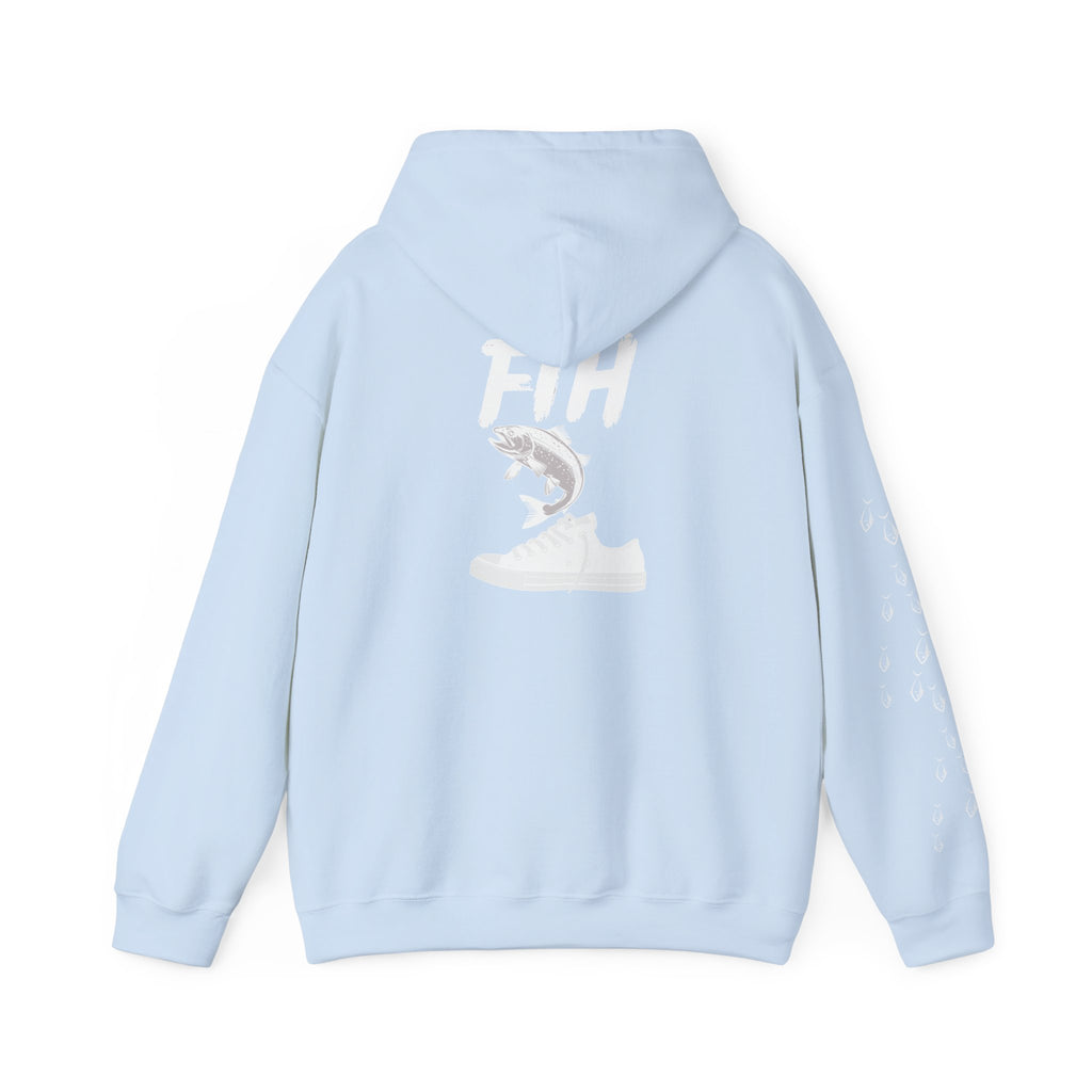 Fishing Patriotic Hoodie, Unisex Sweatshirt, Fisherman Gift, Fishing Apparel, Patriotic Clothing, American Flag Hooded Sweatshirt