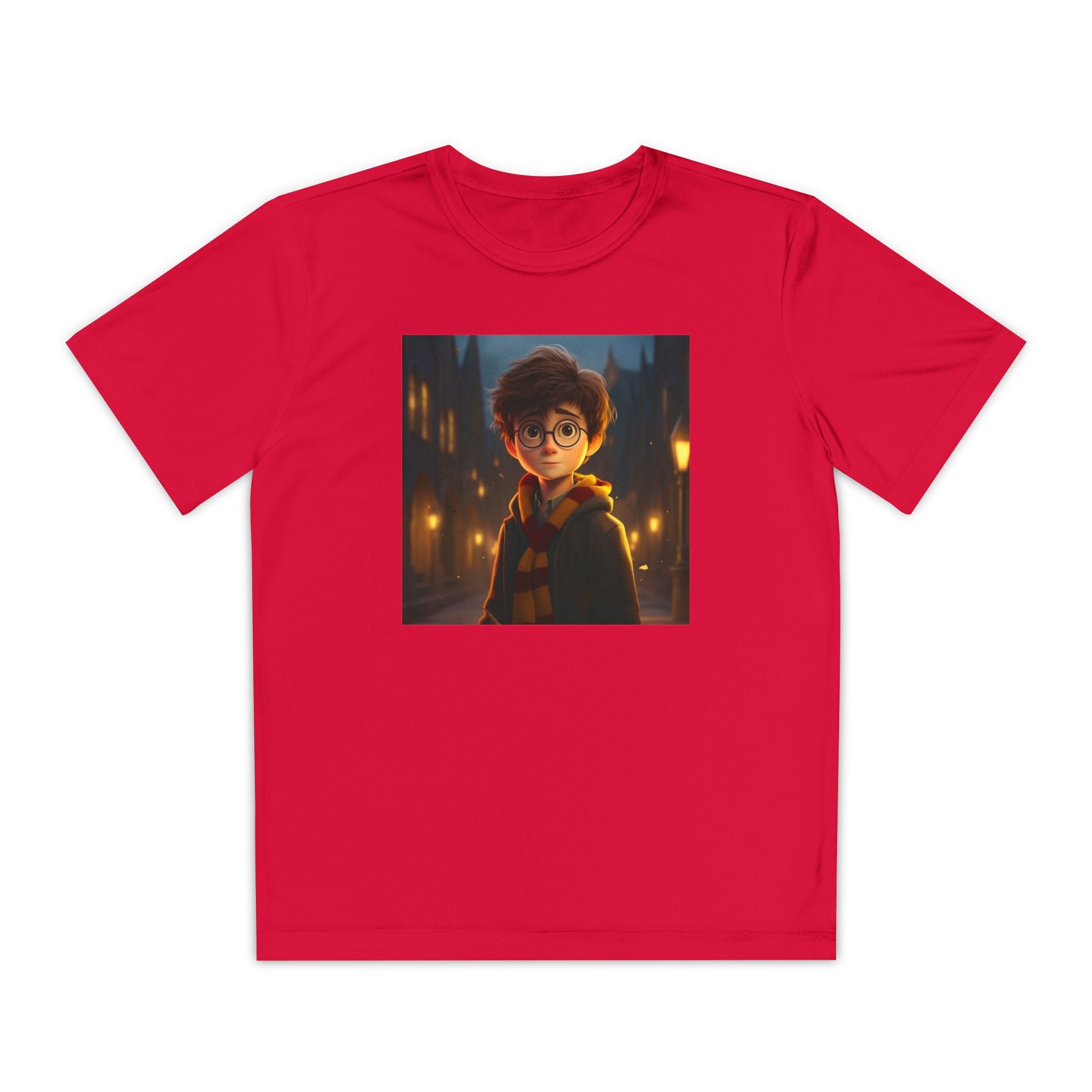 Youth Competitor Tee - Harry Potter, Wizard School Shirt, Magical Kids Top, Hogwarts Fan Gift, Sorcerer's Stone T-Shirt
