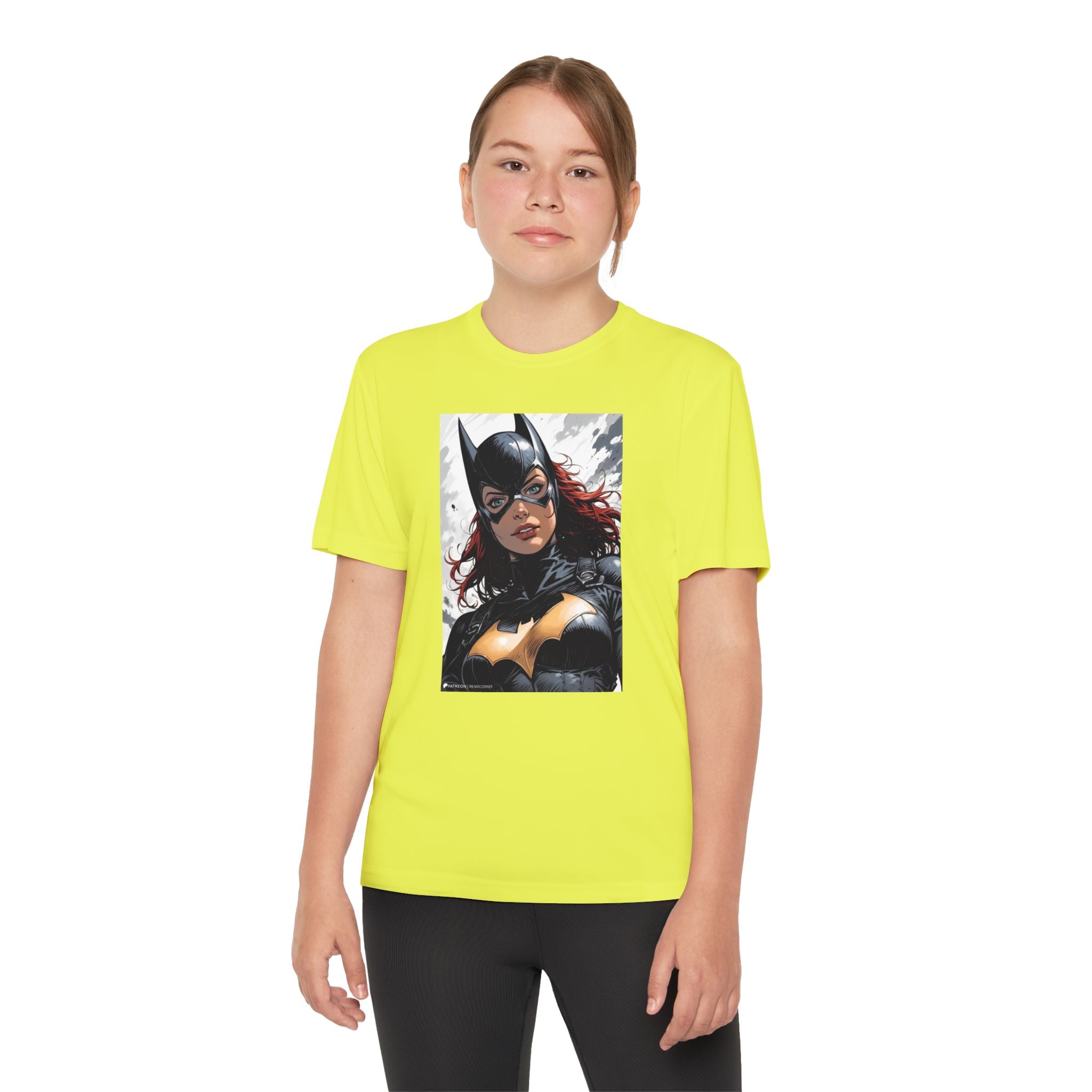 Superhero Youth T-Shirt Sports Graphic Tee, Cool Athletic Shirt for Kids
