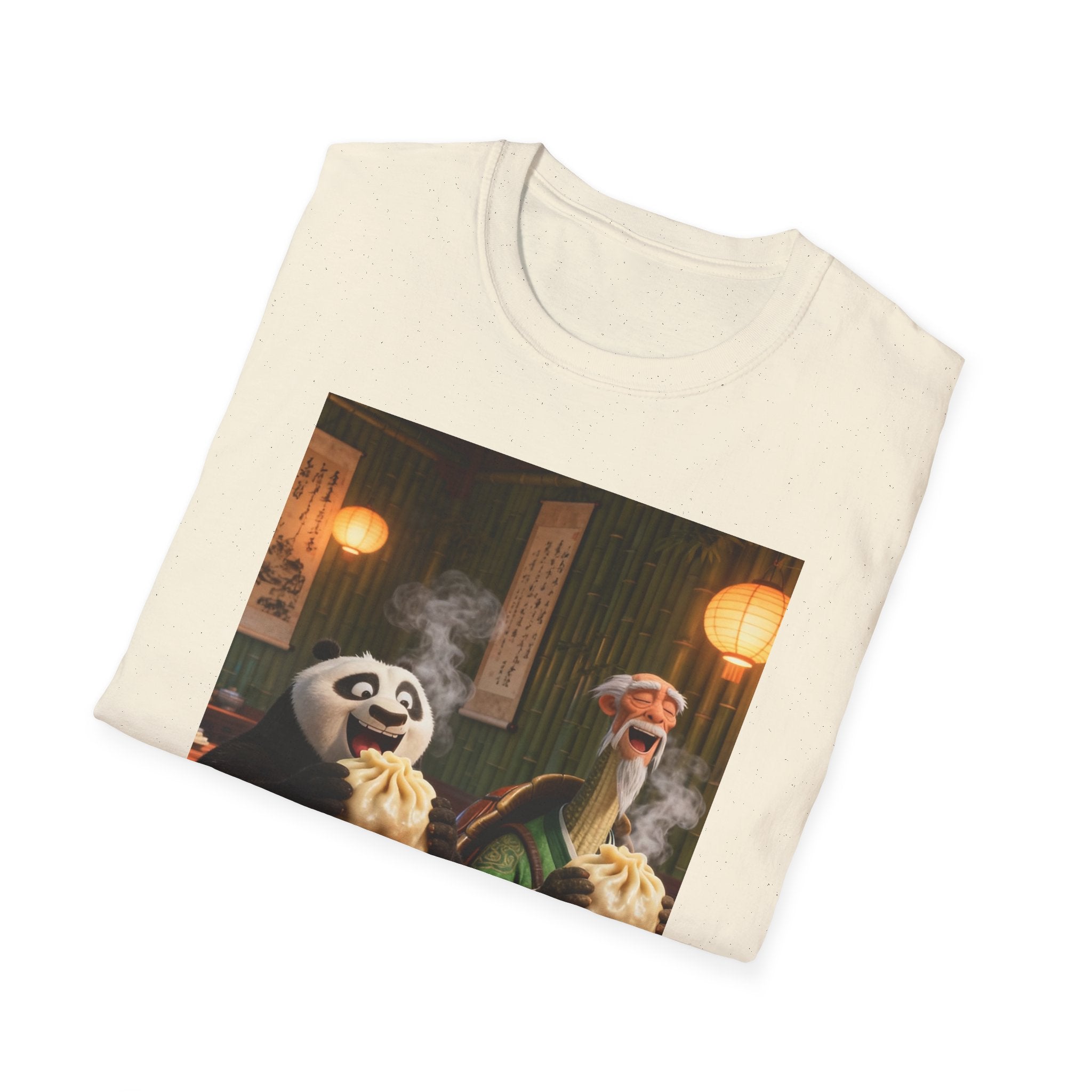 Kung Fu Panda Unisex Softstyle T-Shirt, DreamWorks Animation Youth Competitor Tee, Graphic Tee, Movie Fan Gift, Cult Classic Shirt, Comfy
