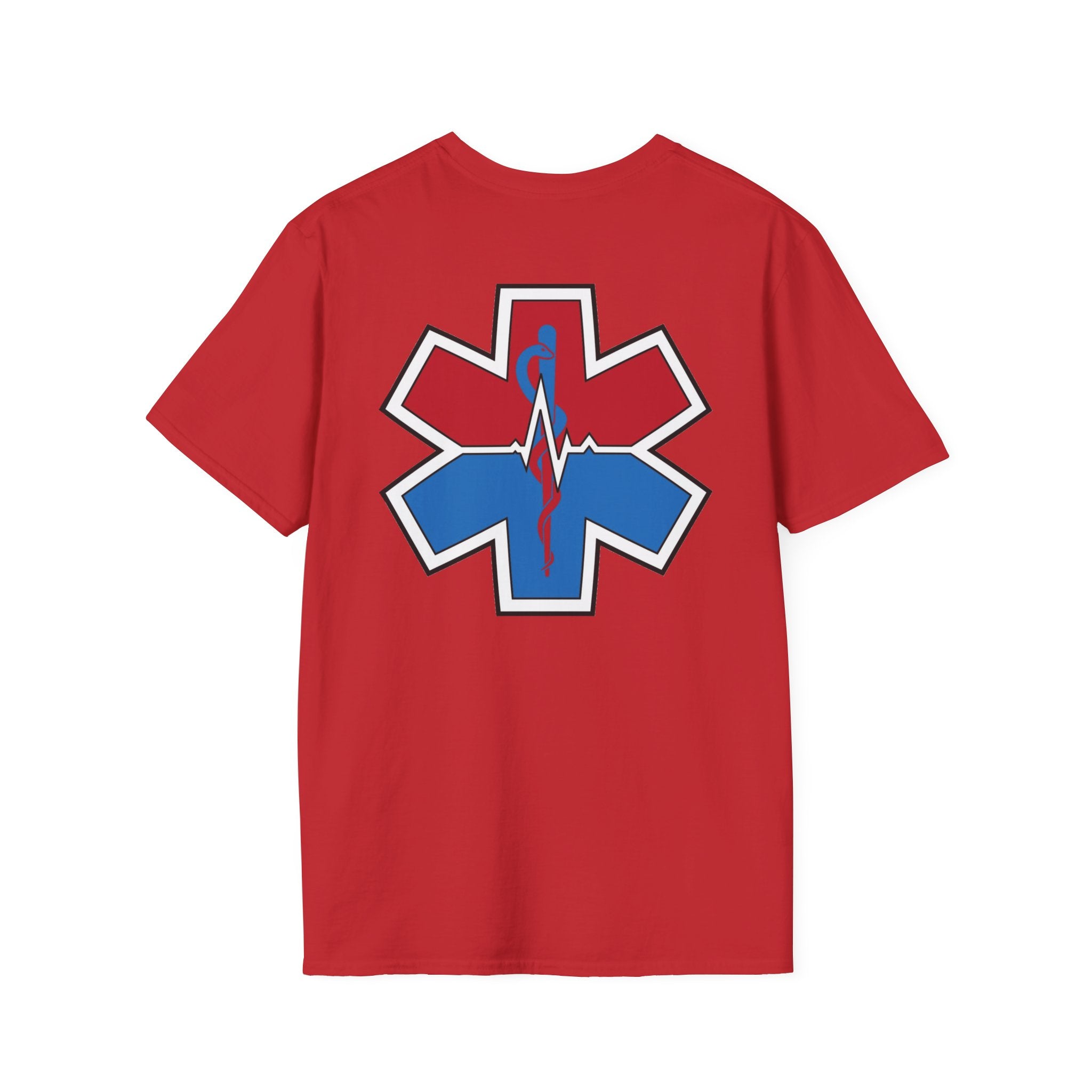 Paramedic Patriotic T-Shirt - USA Flag Tee, Fourth of July Shirt, American Pride Top, Independence Day Apparel, Red White Blue
