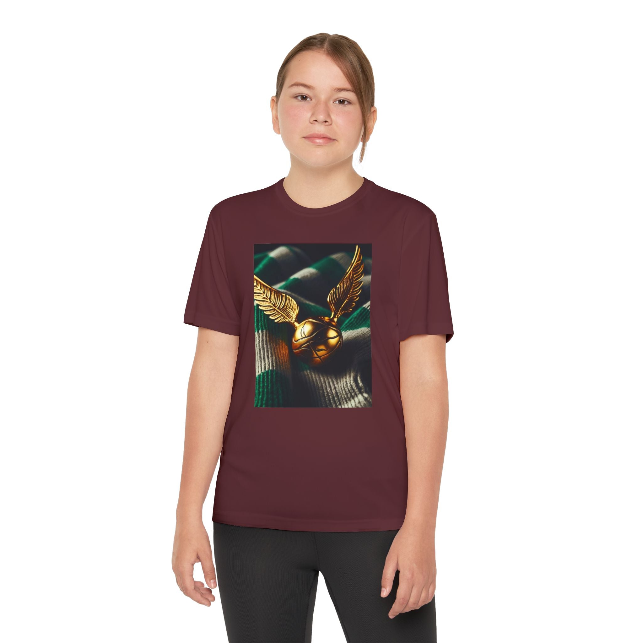 Youth Competitor Tee - Harry Potter, Wizard School Shirt, Magical Kids Top, Hogwarts Fan Gift, Sorcerer's Stone T-Shirt
