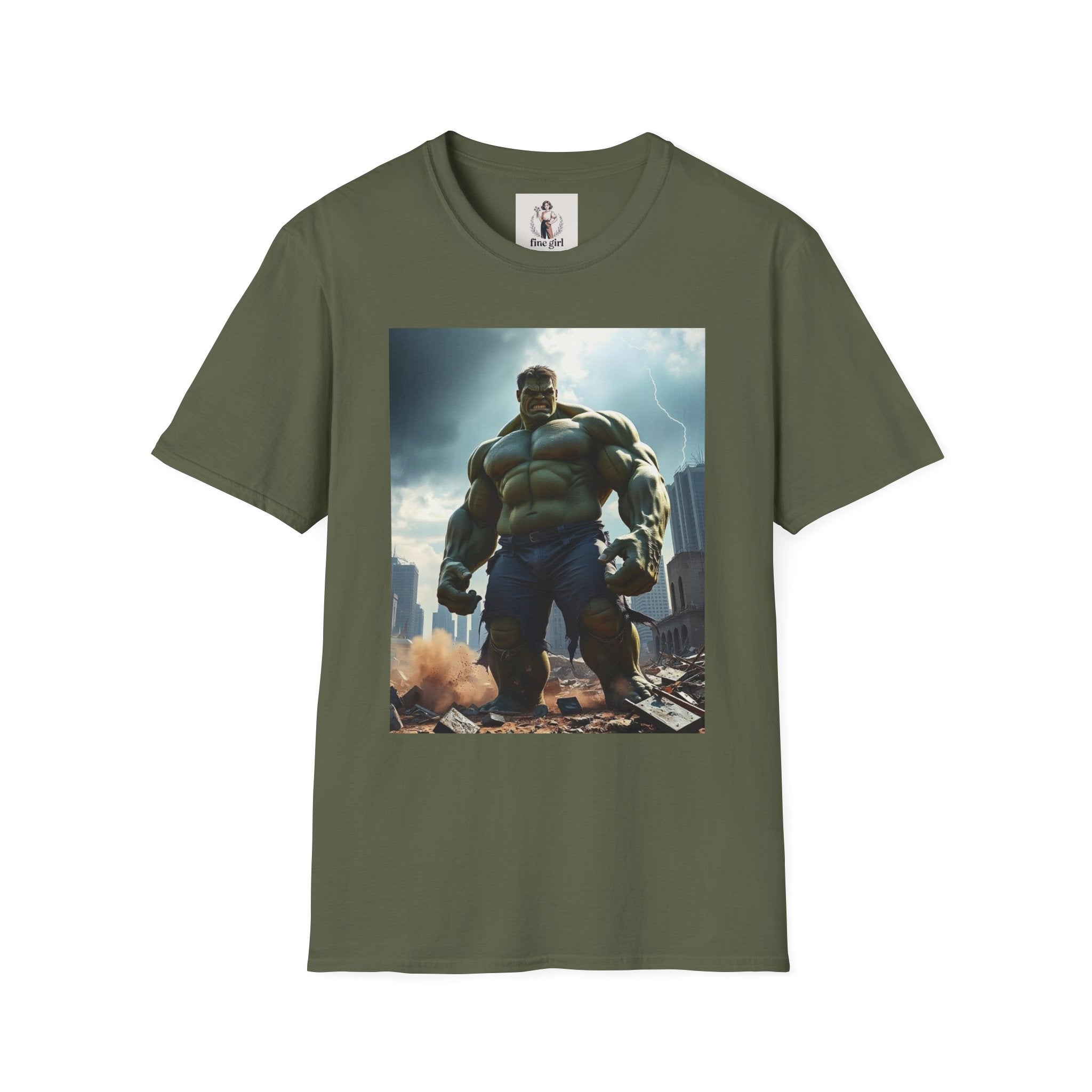 The Incredible Hulk Unisex Softstyle T-Shirt