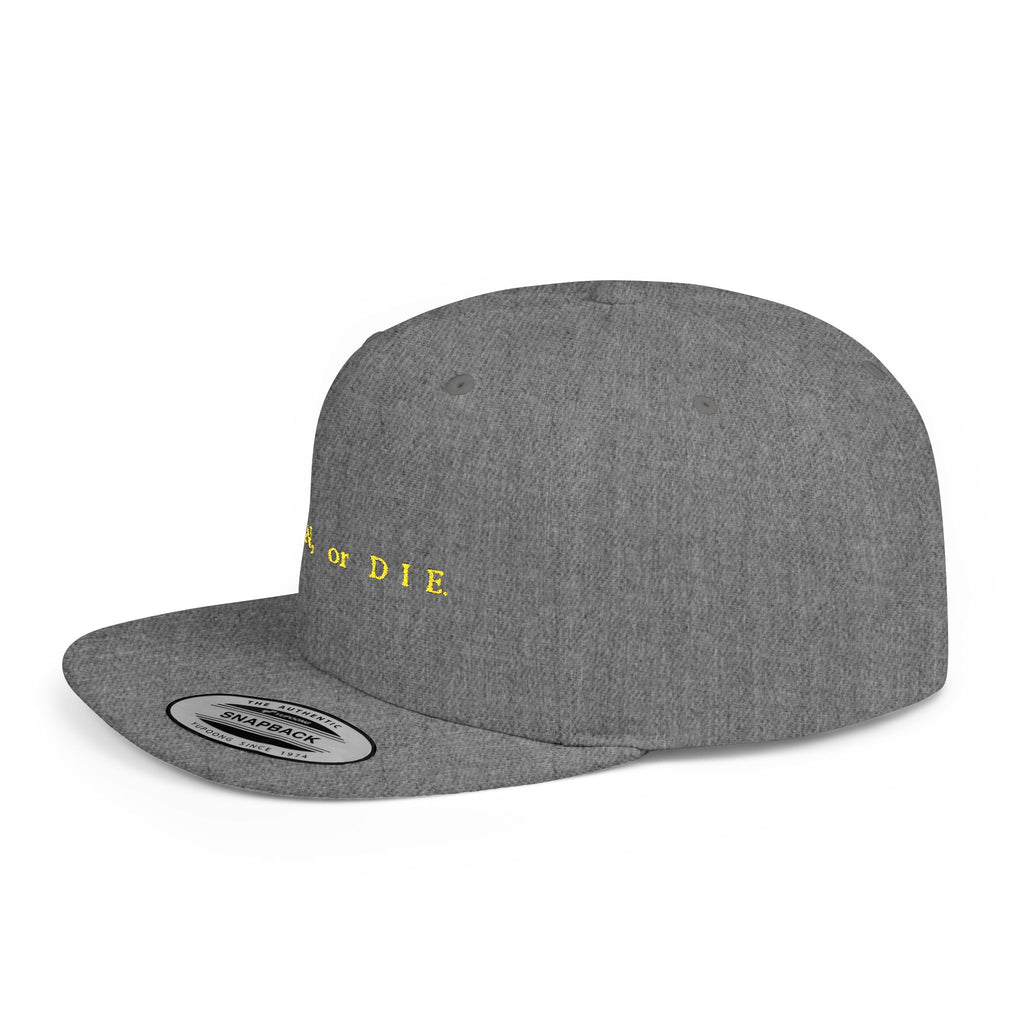Join Or Die ~ Stylish Flat Bill Snapback Hat