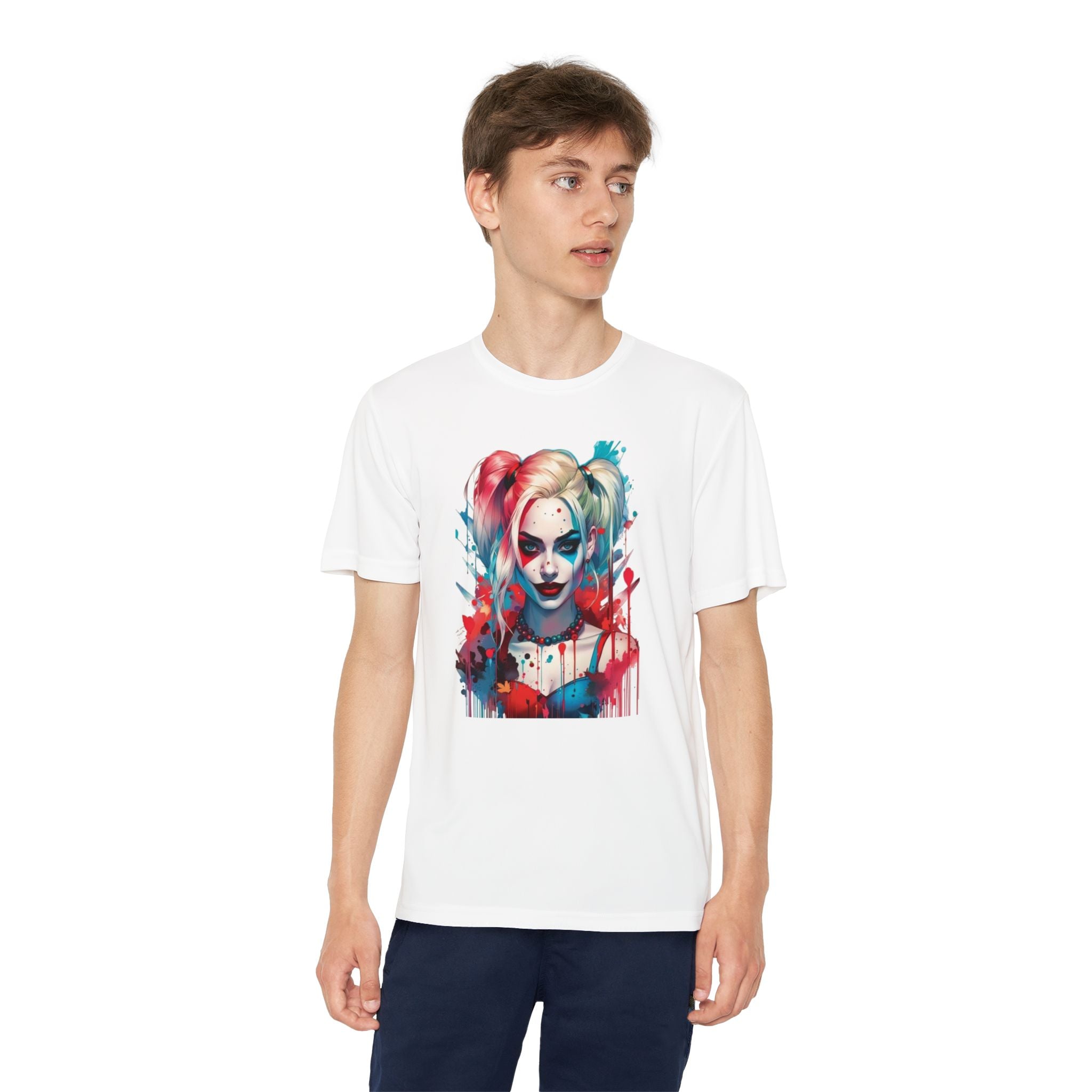 Superhero Youth T-Shirt Sports Graphic Tee, Cool Athletic Shirt for Kids