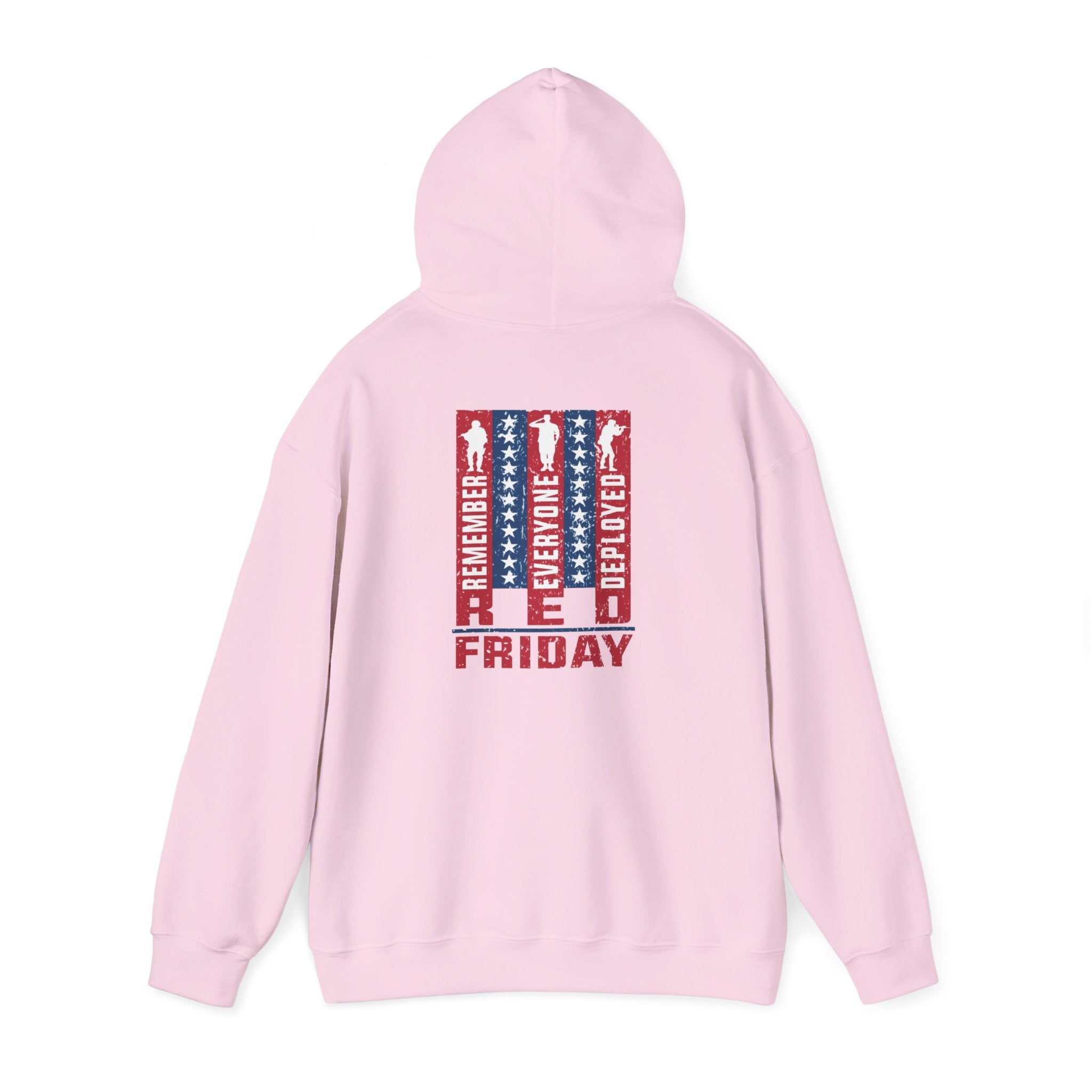 Red Friday Patriotic Hoodie Sweatshirt