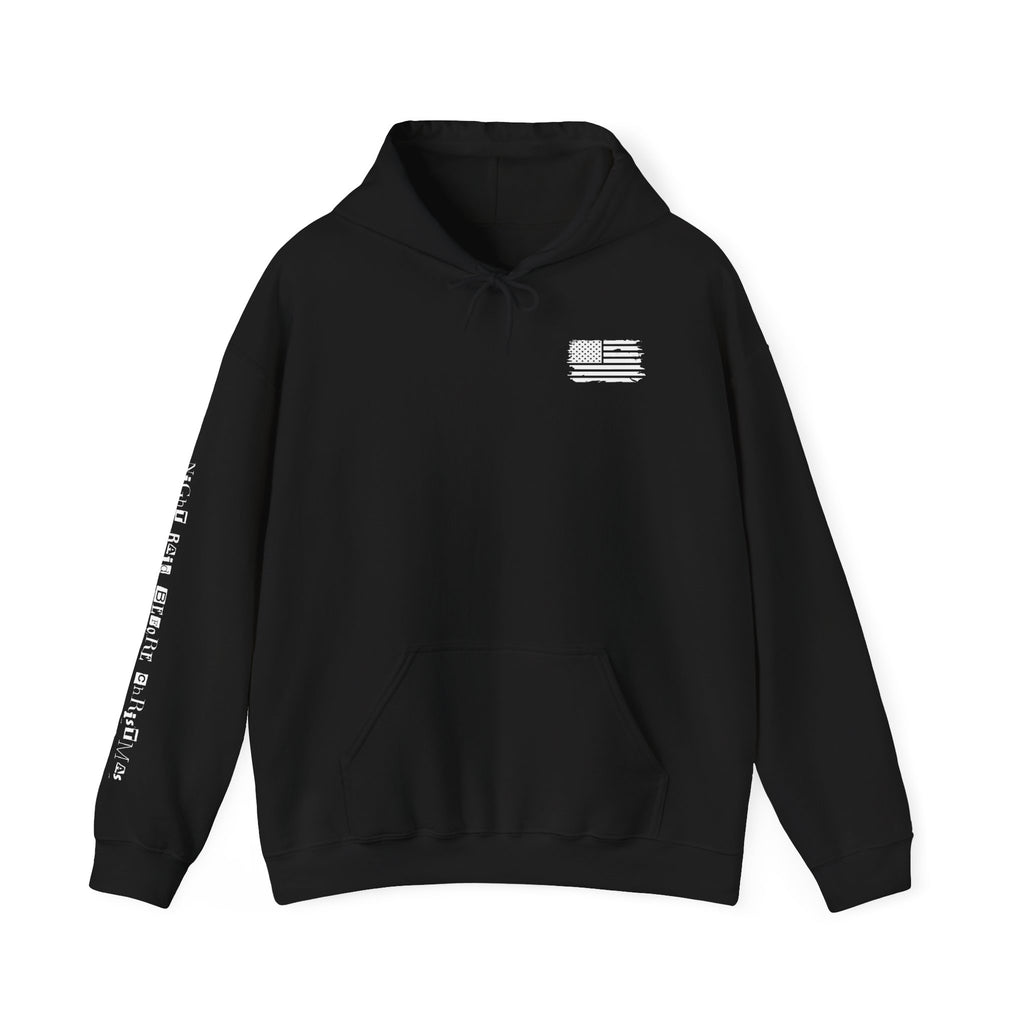 Night Raid Before Christmas Patriotic Hoodie Rebel Spirit Unisex Hoodie