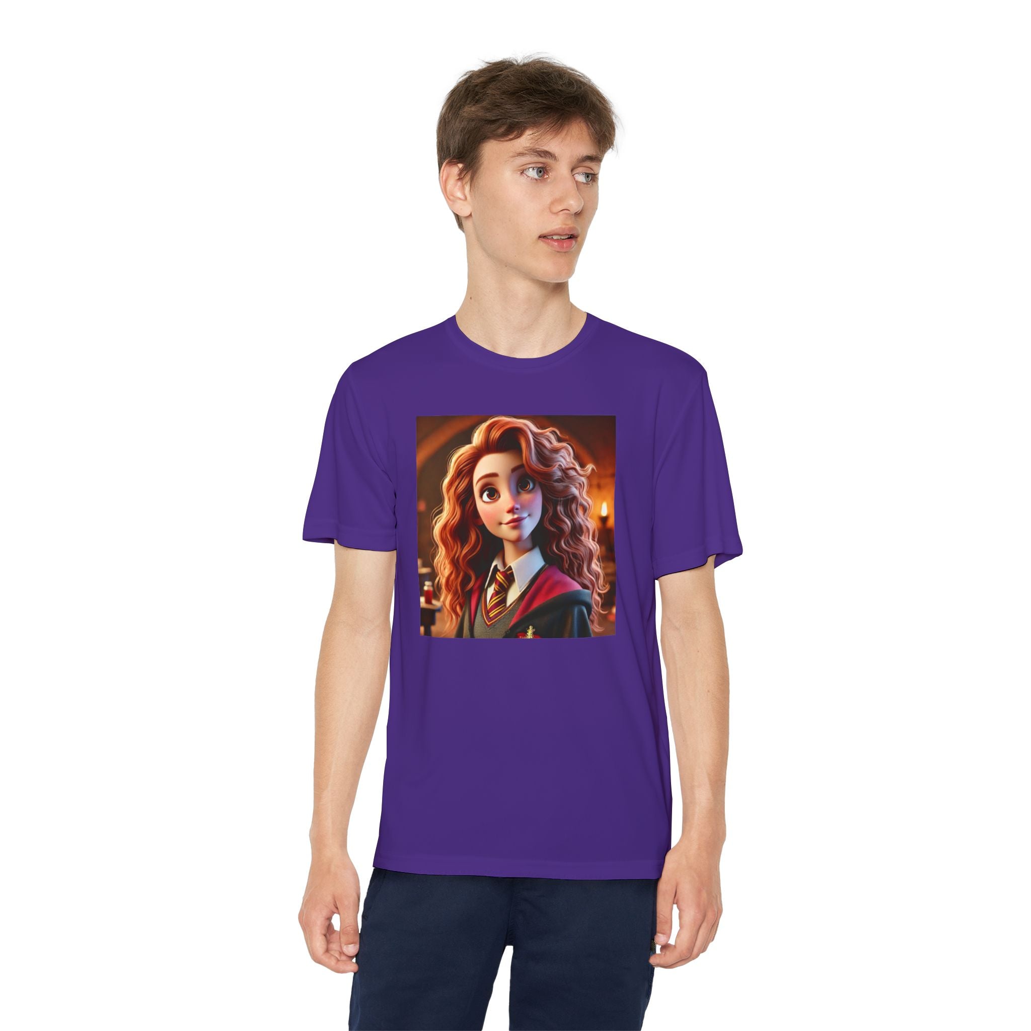 Youth Competitor Tee - Harry Potter, Wizard School Shirt, Magical Kids Top, Hogwarts Fan Gift, Sorcerer's Stone T-Shirt