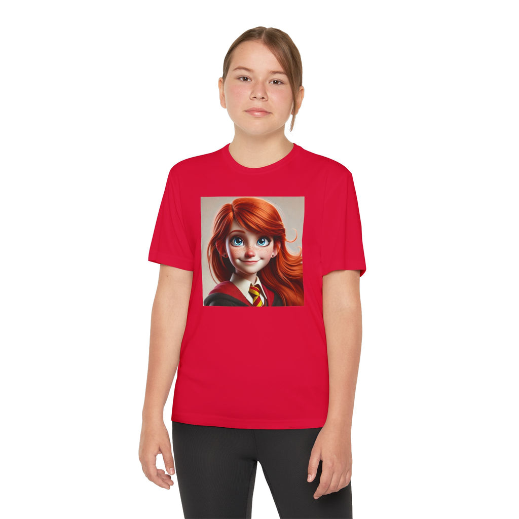 Youth Competitor Tee - Harry Potter, Wizard School Shirt, Magical Kids Top, Hogwarts Fan Gift, Sorcerer's Stone T-Shirt