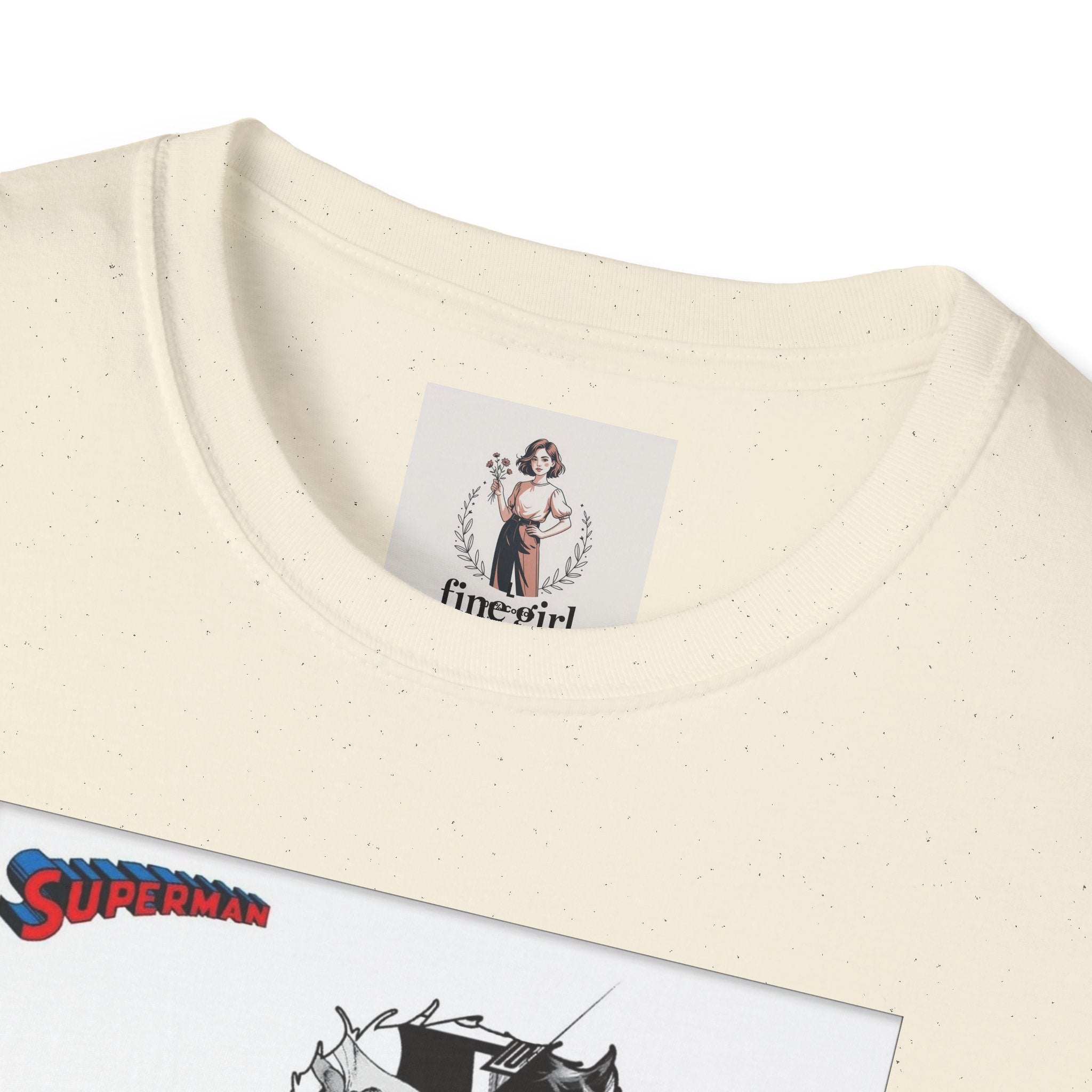 Superman Hero Unisex Softstyle T-Shirt