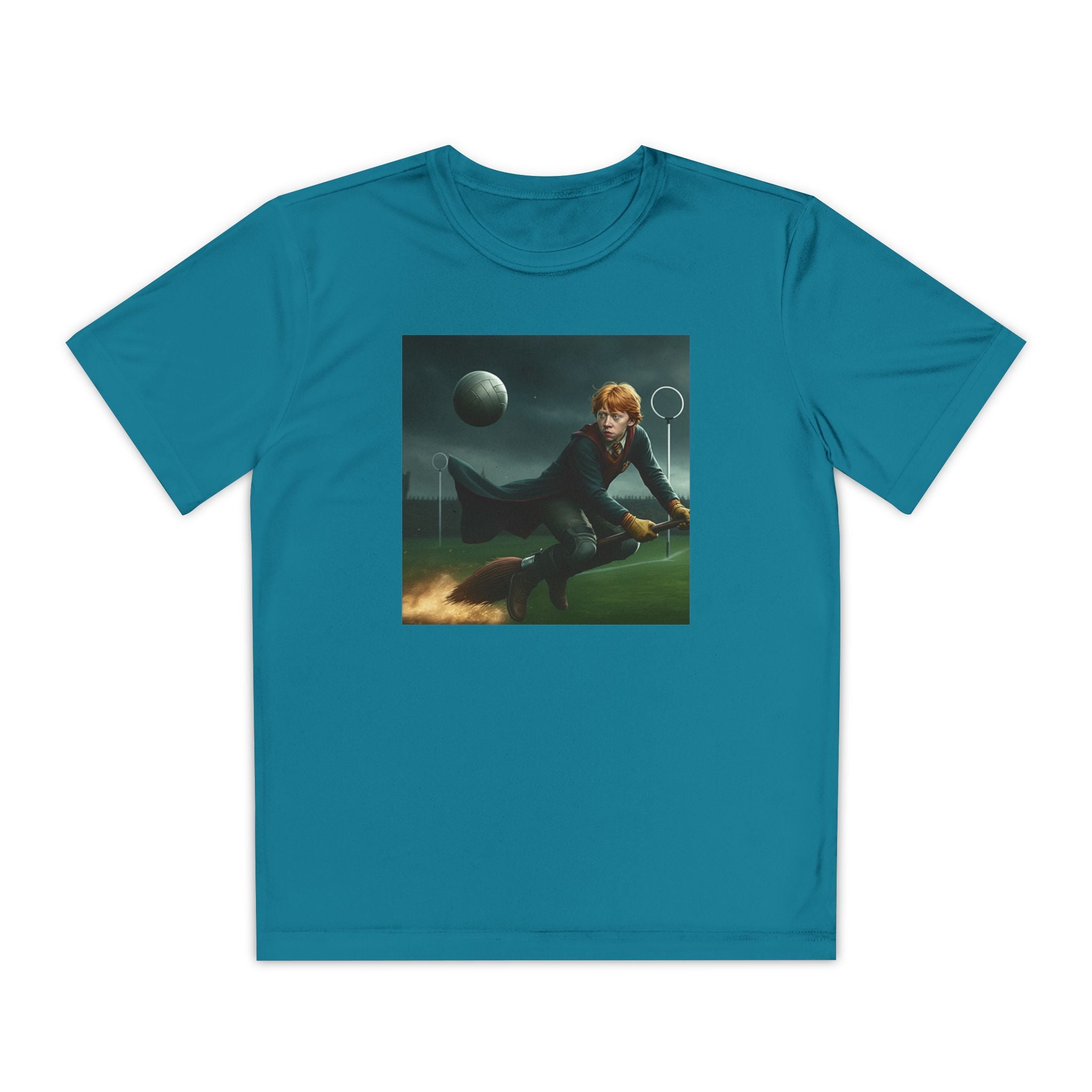 Youth Competitor Tee - Harry Potter, Wizard School Shirt, Magical Kids Top, Hogwarts Fan Gift, Sorcerer's Stone T-Shirt