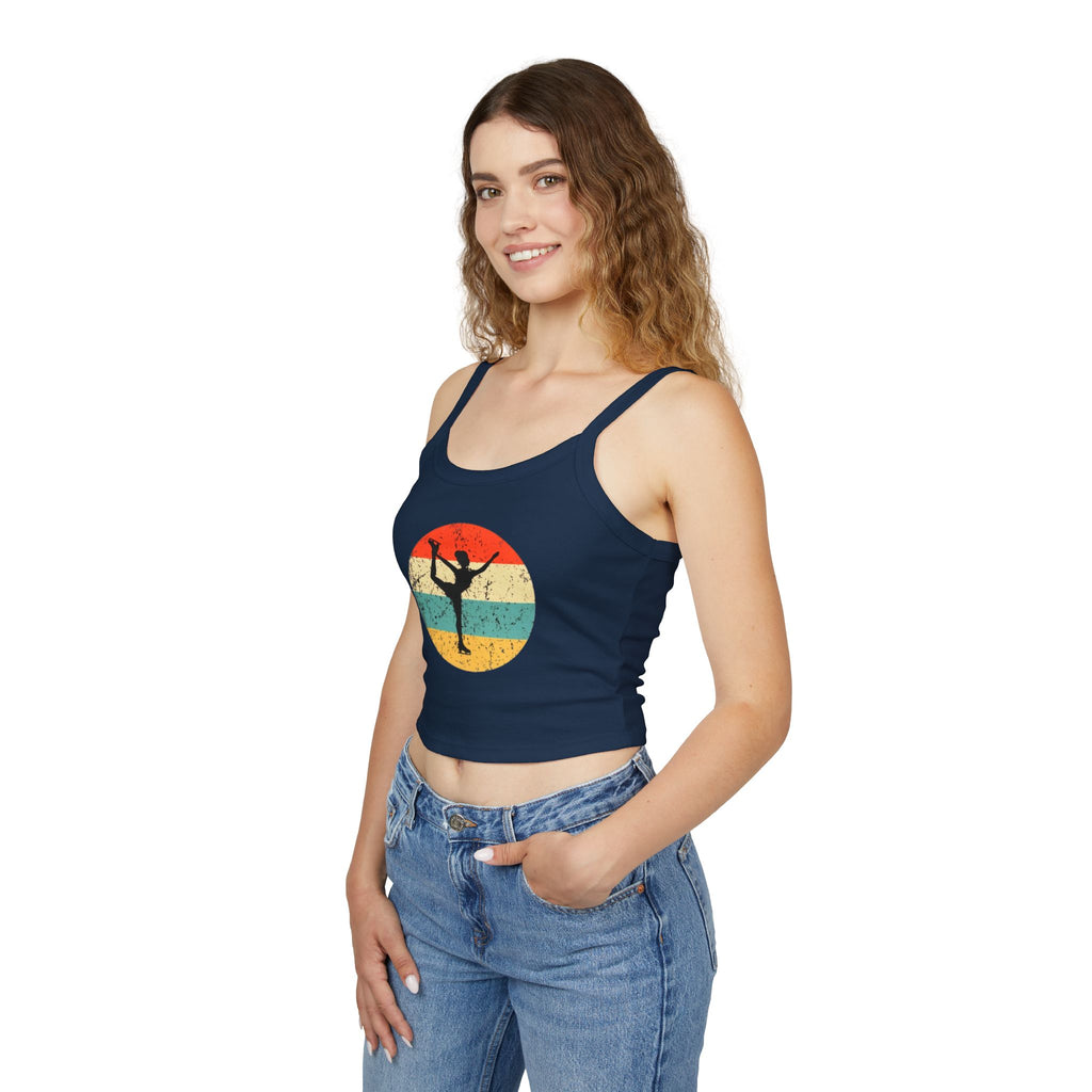 Ballet Woman Tank Top, Athletic Workout Top, Fitness Sleeveless Shirt, Jogging Muscle Tee, Exercise Gym Cami