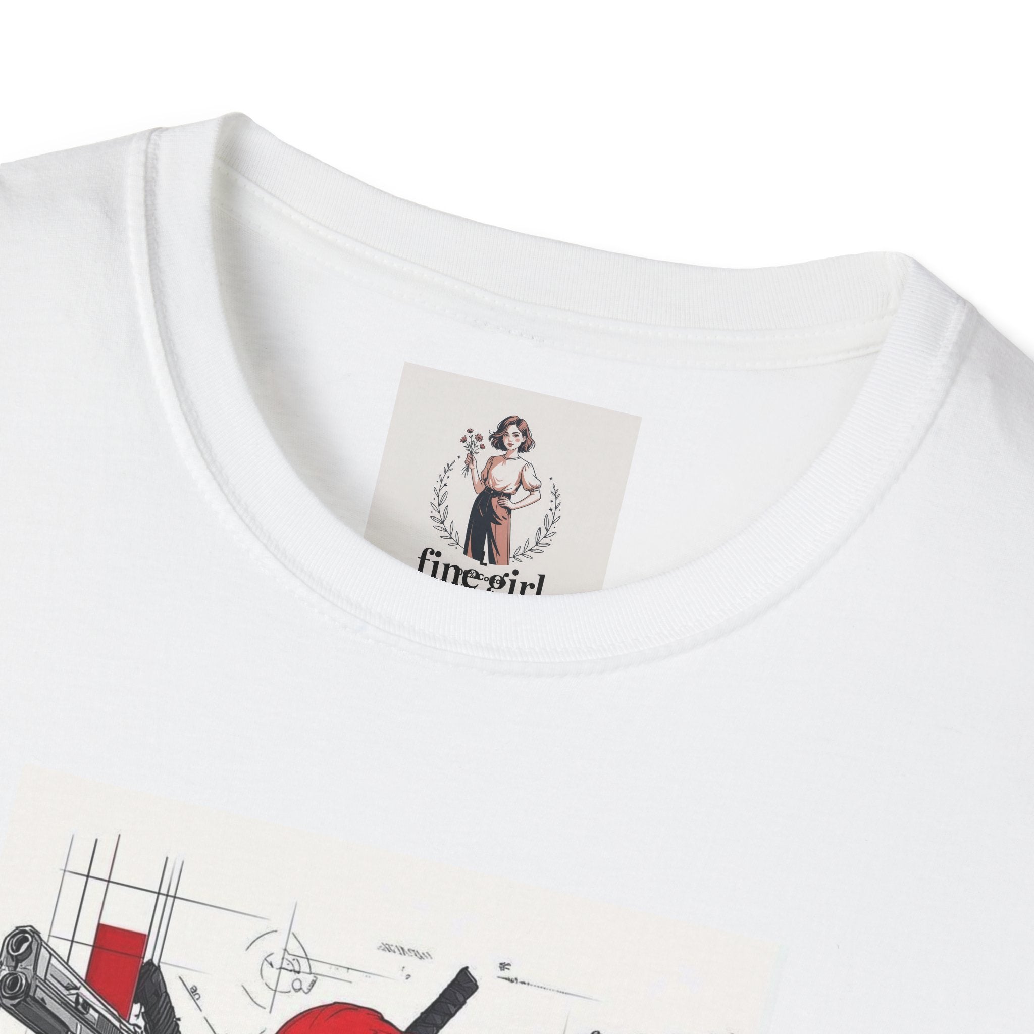 Deadpool Hero Unisex Softstyle T-Shirt