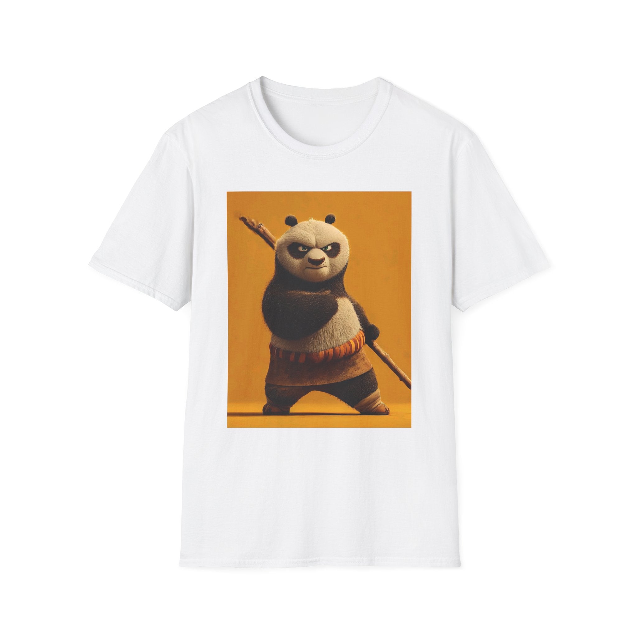 Kung Fu Panda Unisex Softstyle T-Shirt, DreamWorks Animation Youth Competitor Tee, Graphic Tee, Movie Fan Gift, Cult Classic Shirt, Comfy